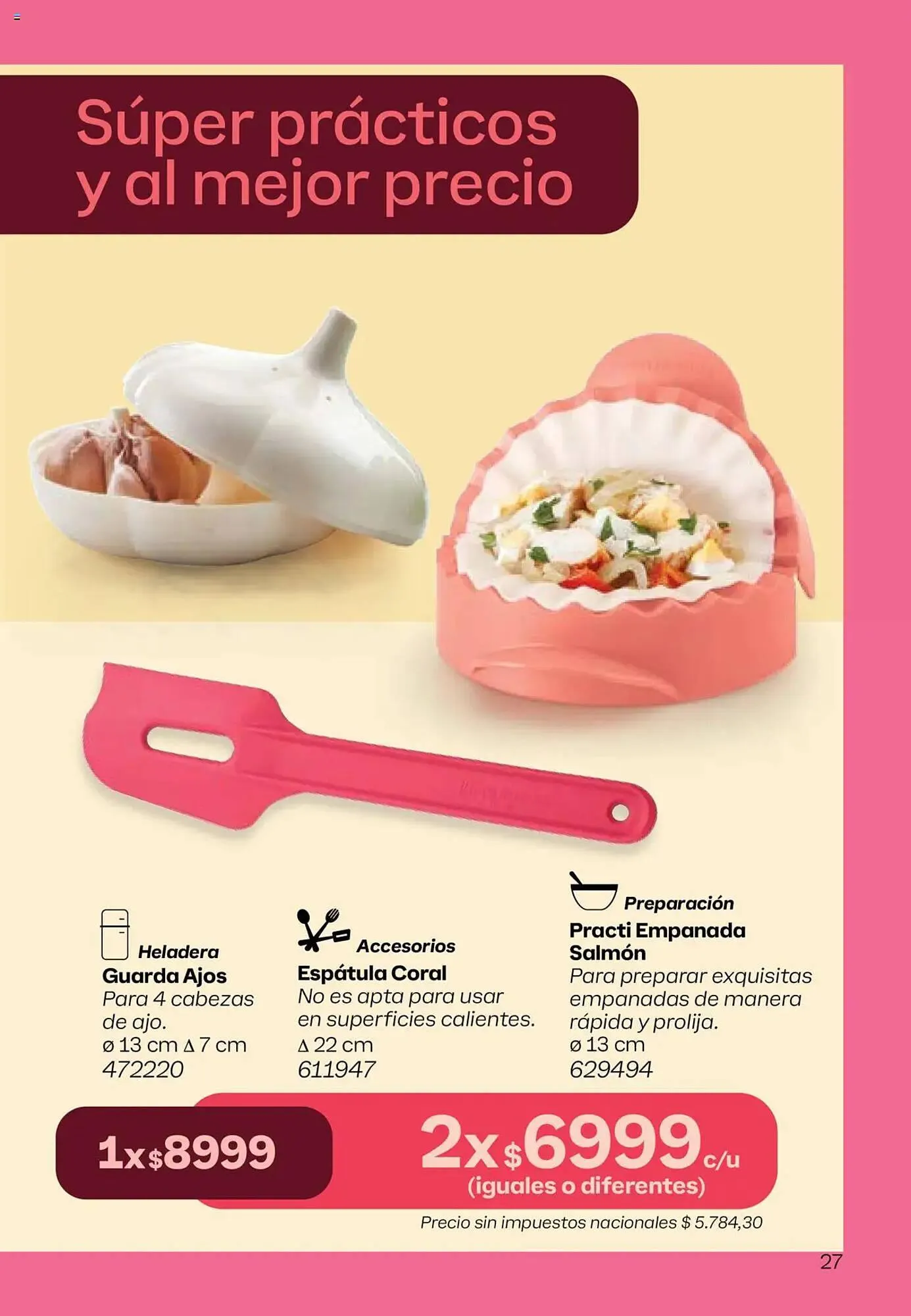 Ofertas de Catálogo Tupperware 9 de julio al 23 de julio 2025 - Página 28 del catálogo
