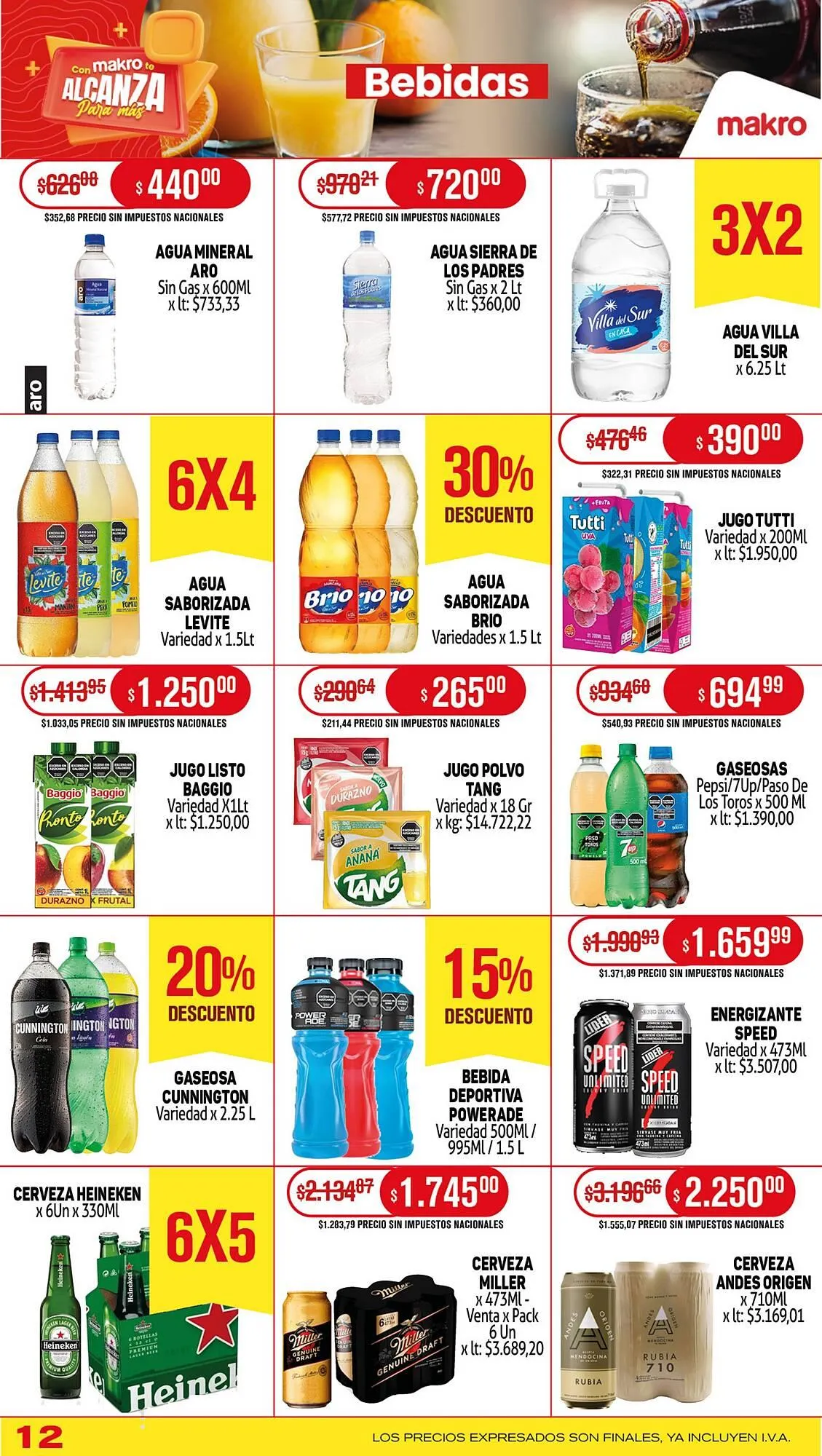 Ofertas de Catálogo Makro 12 de junio al 18 de junio 2025 - Página 12 del catálogo