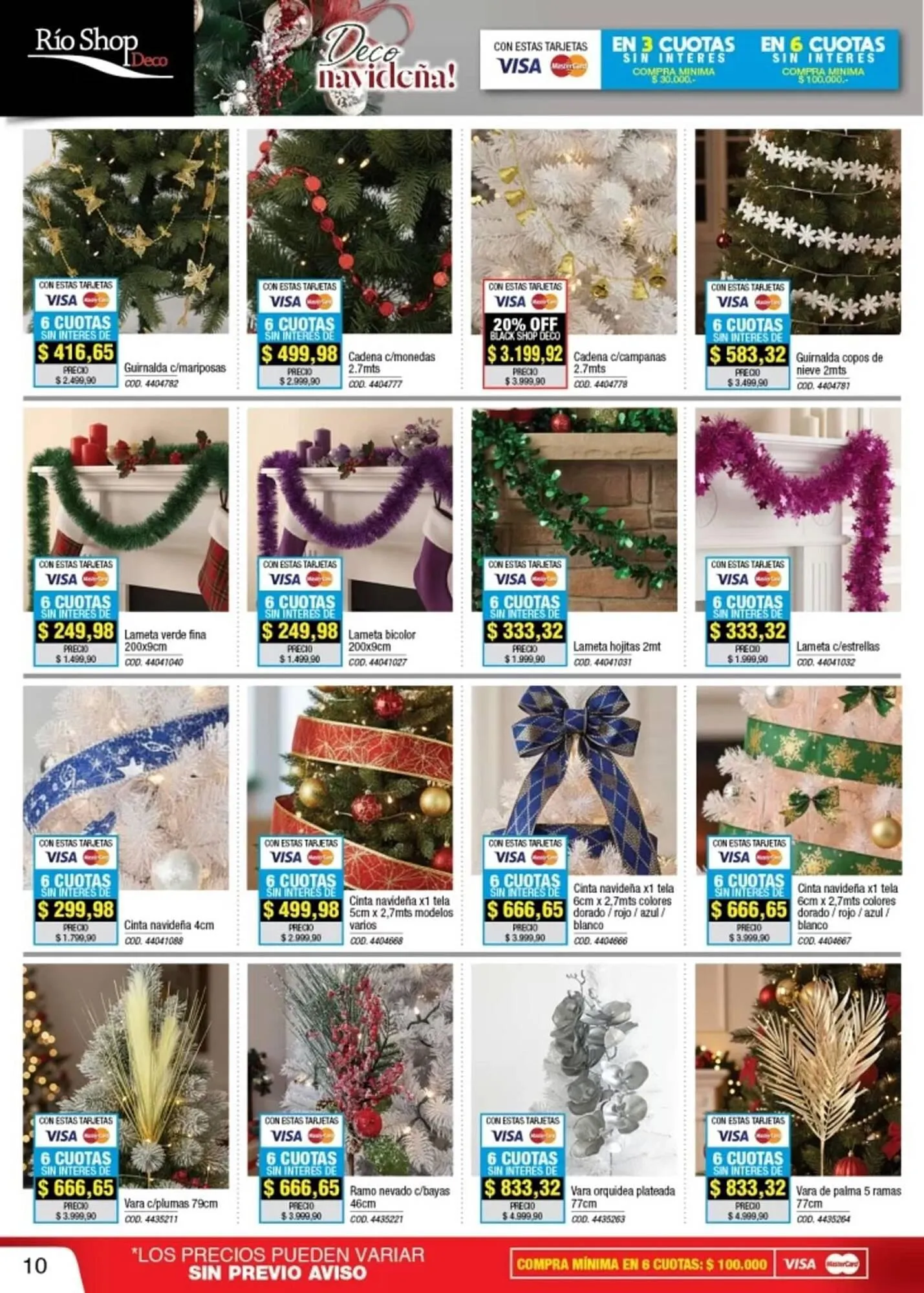 Ofertas de Catálogo Rio Shop Deco 1 de diciembre al 31 de diciembre 2025 - Página 10 del catálogo