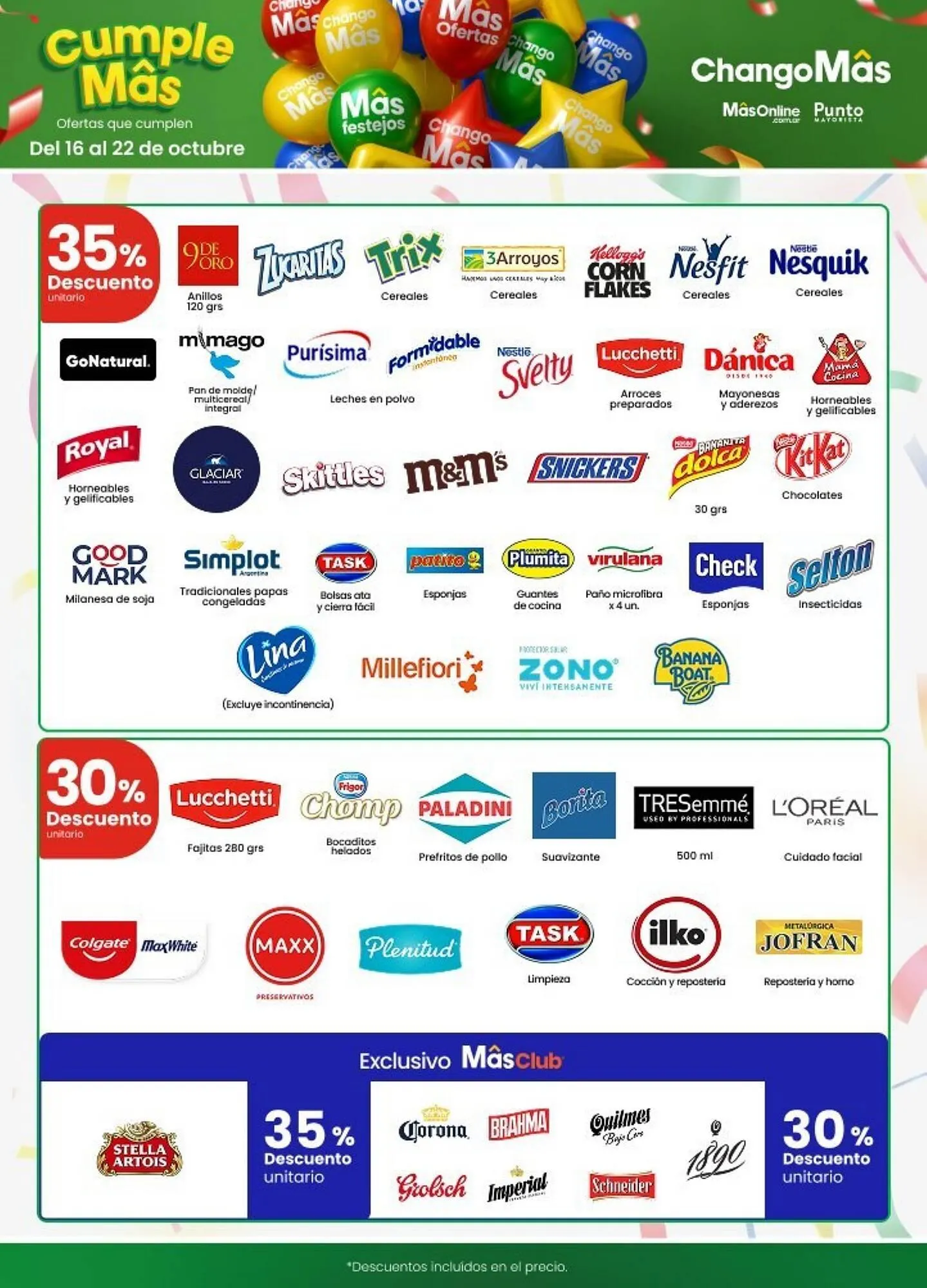 Ofertas de Catálogo Punto Mayorista 16 de octubre al 22 de octubre 2025 - Página 4 del catálogo
