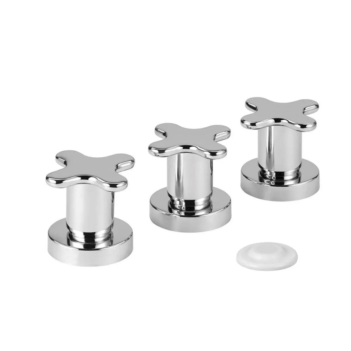 Grifería Cromada para Bidet Cruz Viva Nova Hydros