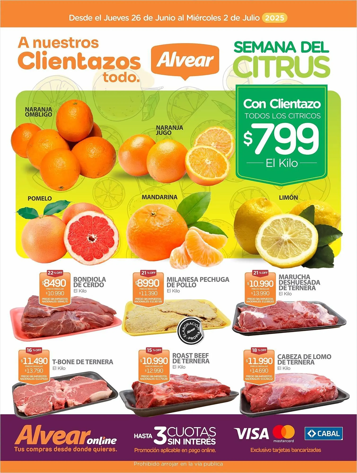 Ofertas de Catálogo Alvear 26 de junio al 2 de julio 2025 - Página 1 del catálogo