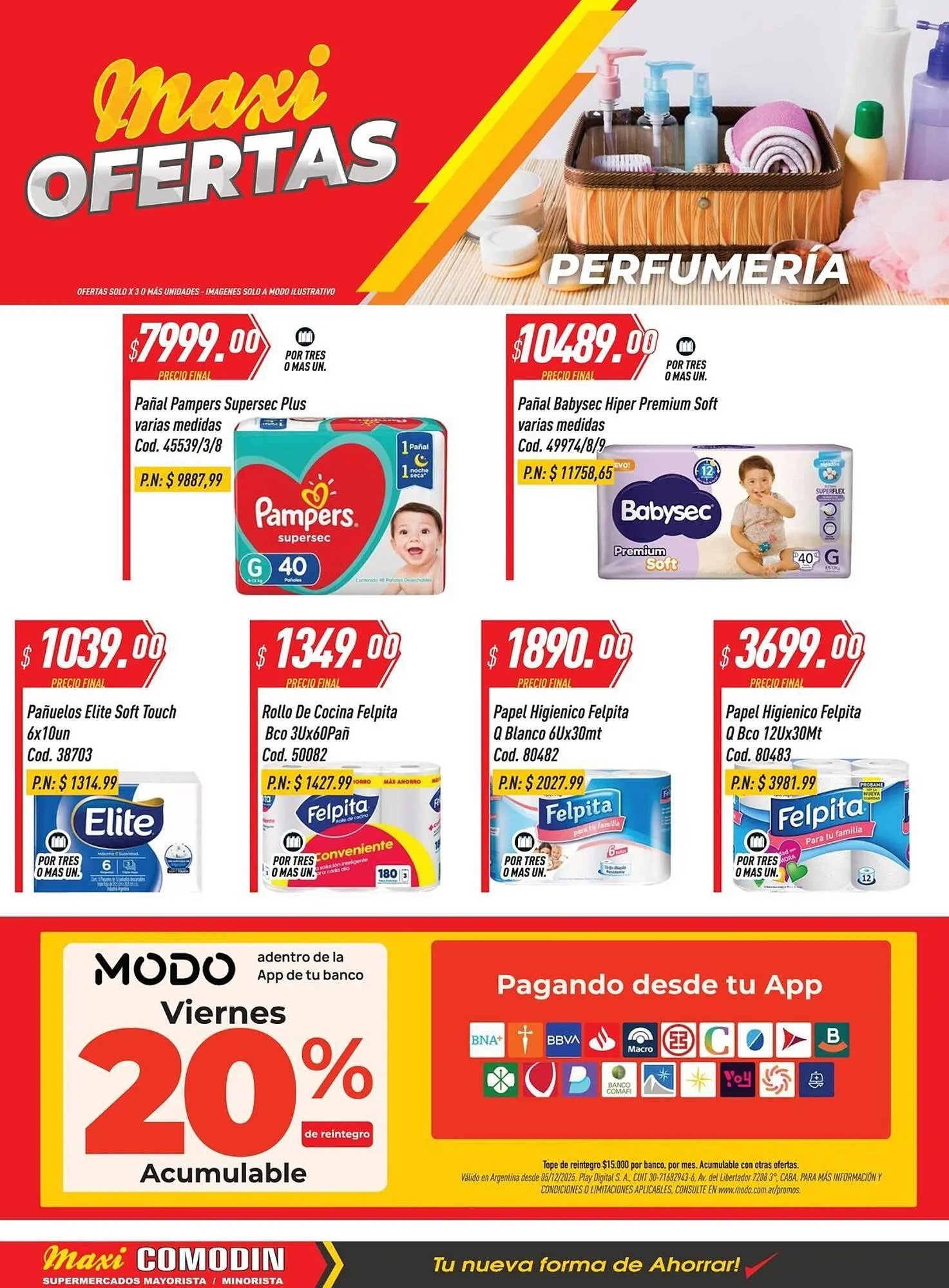 Ofertas de Catálogo Supermercados Comodin 23 de marzo al 29 de marzo 2026 - Página 14 del catálogo
