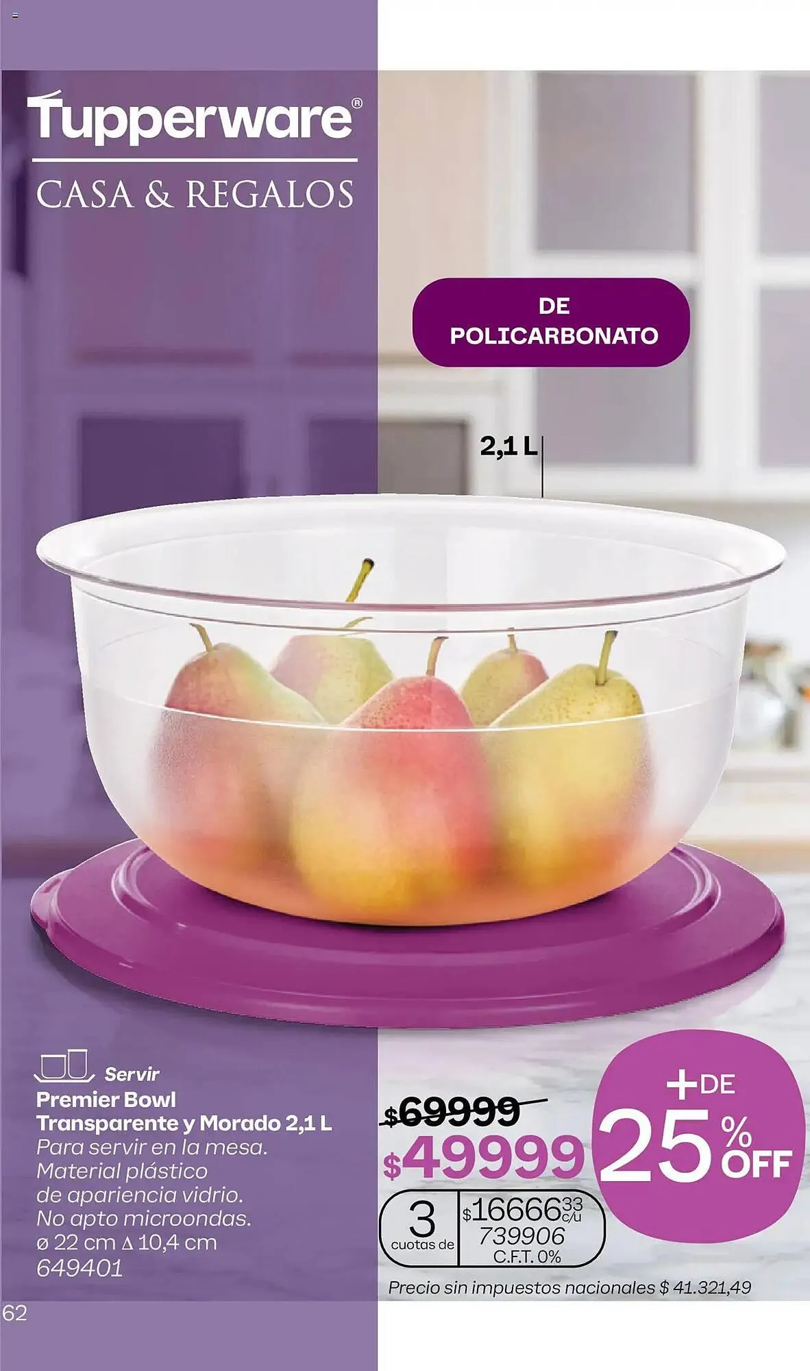 Ofertas de Folleto Tupperware 21 de septiembre al 5 de octubre 2025 - Página 63 del catálogo