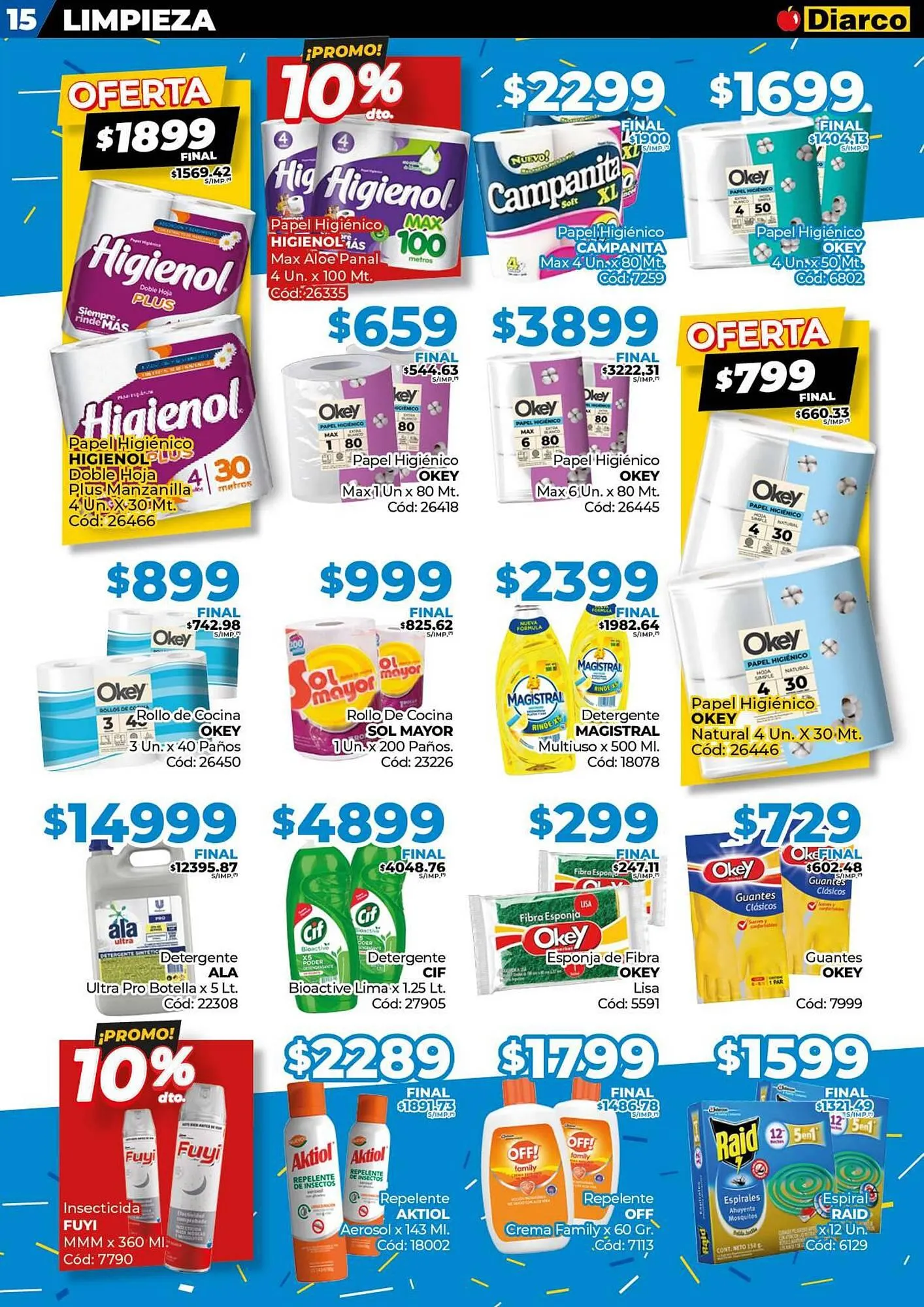 Ofertas de Catálogo Diarco 7 de abril al 13 de abril 2025 - Página 15 del catálogo