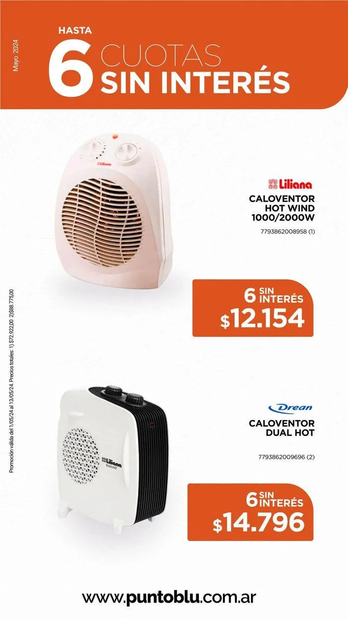 Ofertas de Revista Punto Blu Mayo 24 7 de mayo al 13 de mayo 2024 - Página 19 del catálogo