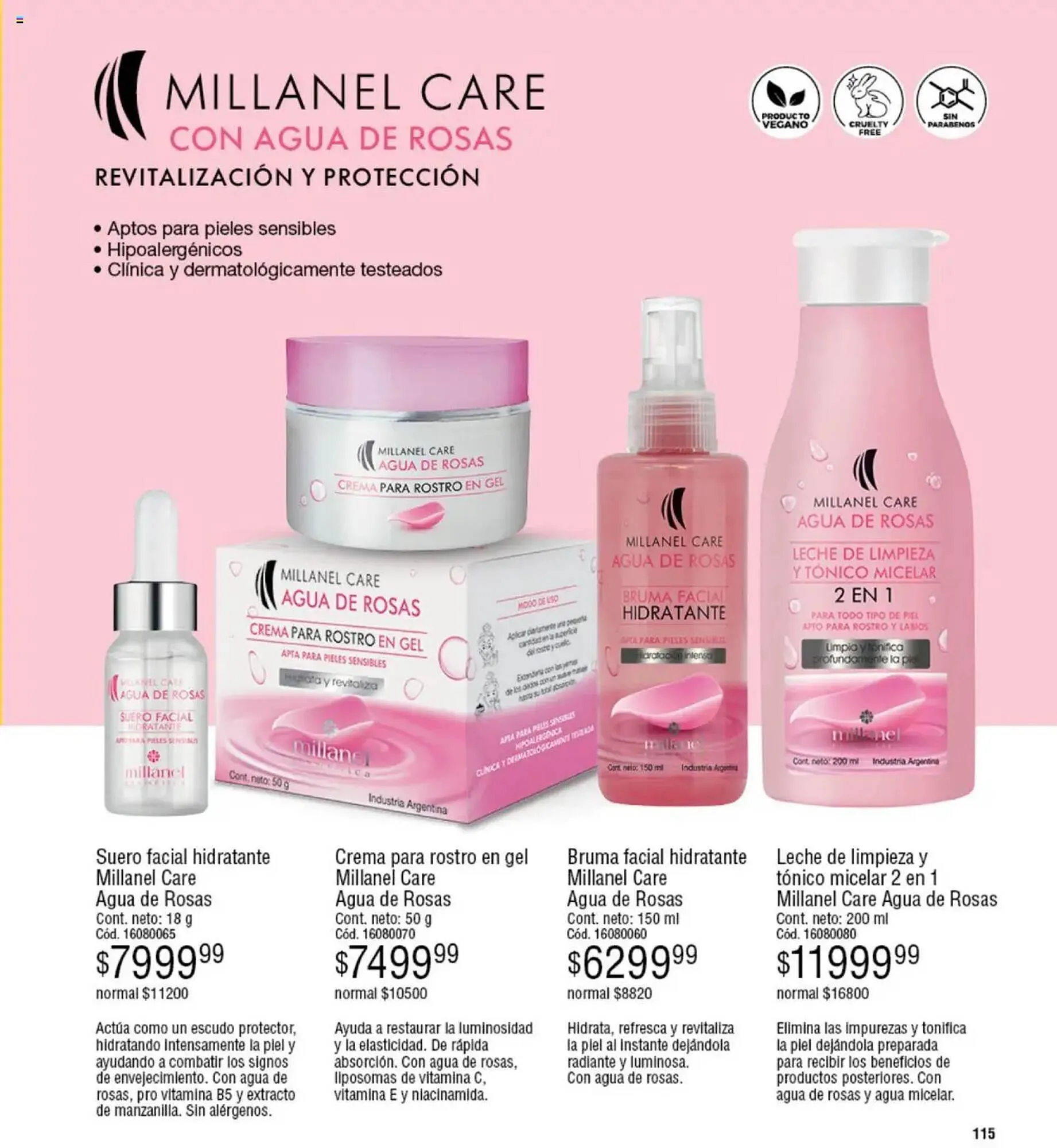 Ofertas de Catálogo Millanel Cosmética 21 de julio al 18 de agosto 2025 - Página 115 del catálogo