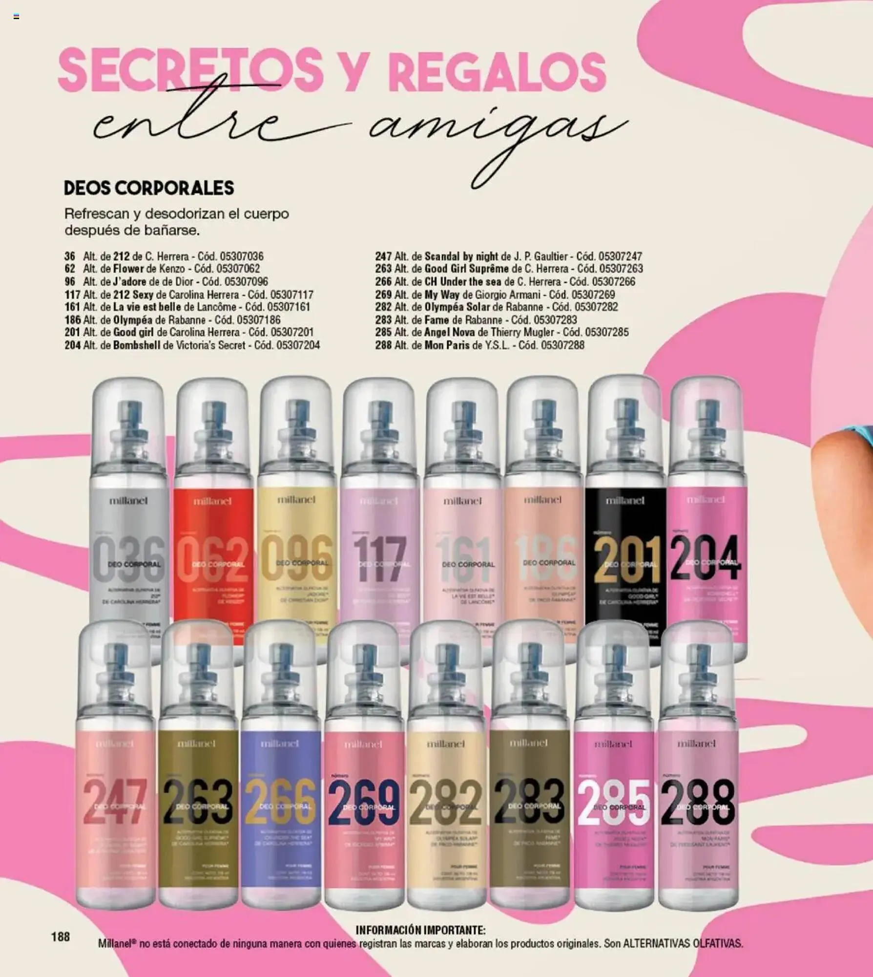 Ofertas de Catálogo Millanel Cosmética 23 de junio al 21 de julio 2025 - Página 188 del catálogo