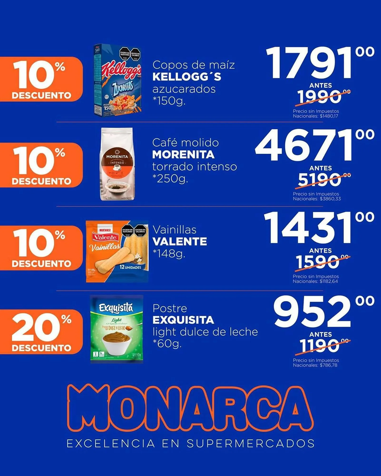 Ofertas de Catálogo Supermercados Monarca 8 de septiembre al 2 de octubre 2025 - Página 3 del catálogo