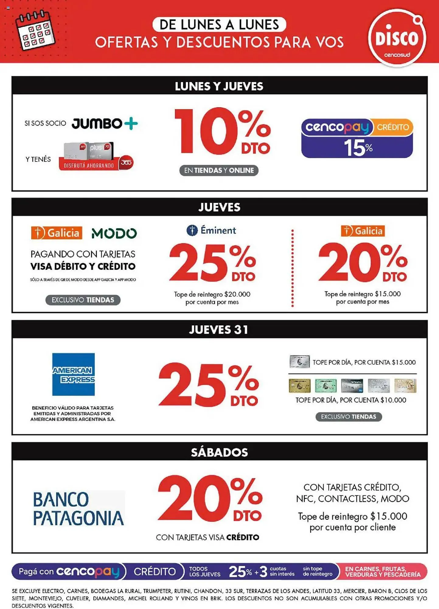 Ofertas de Catálogo Disco 25 de julio al 27 de julio 2025 - Página 11 del catálogo