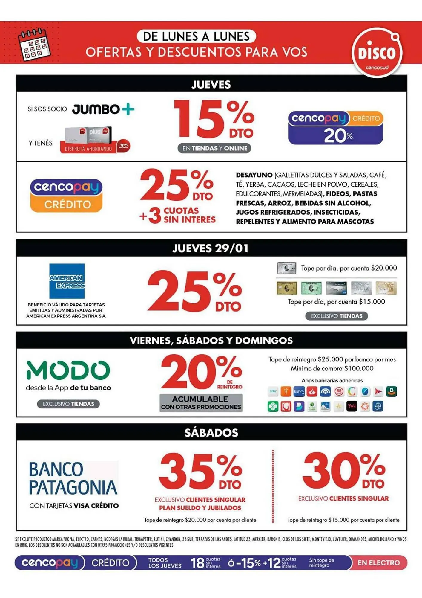 Ofertas de Folleto Disco 30 de enero al 1 de febrero 2026 - Página 9 del catálogo