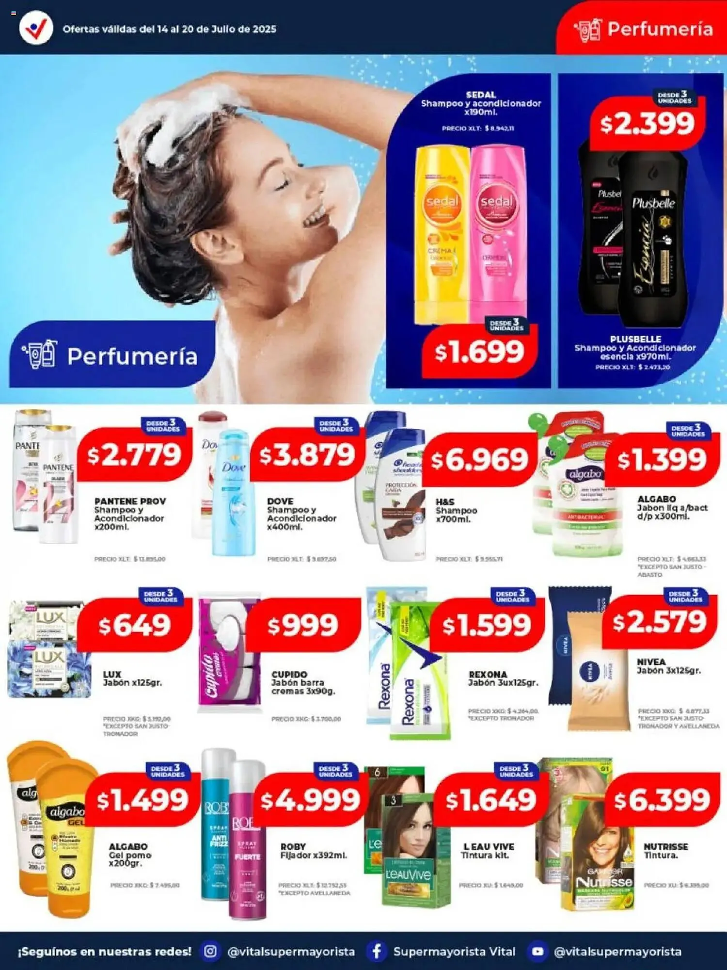 Ofertas de Catálogo Supermayorista Vital 14 de julio al 21 de julio 2025 - Página 3 del catálogo