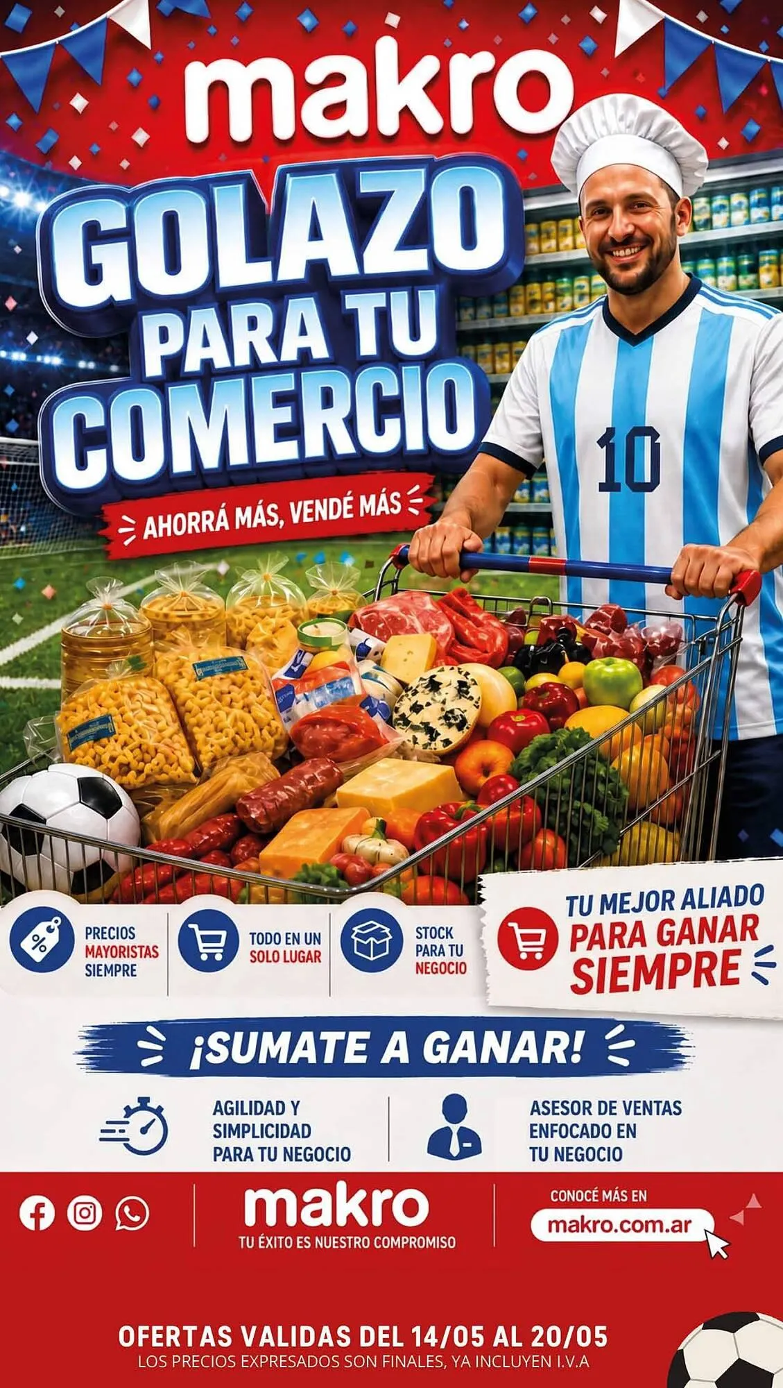 Ofertas de Catálogo Makro 14 de mayo al 20 de mayo 2026 - Página 1 del catálogo