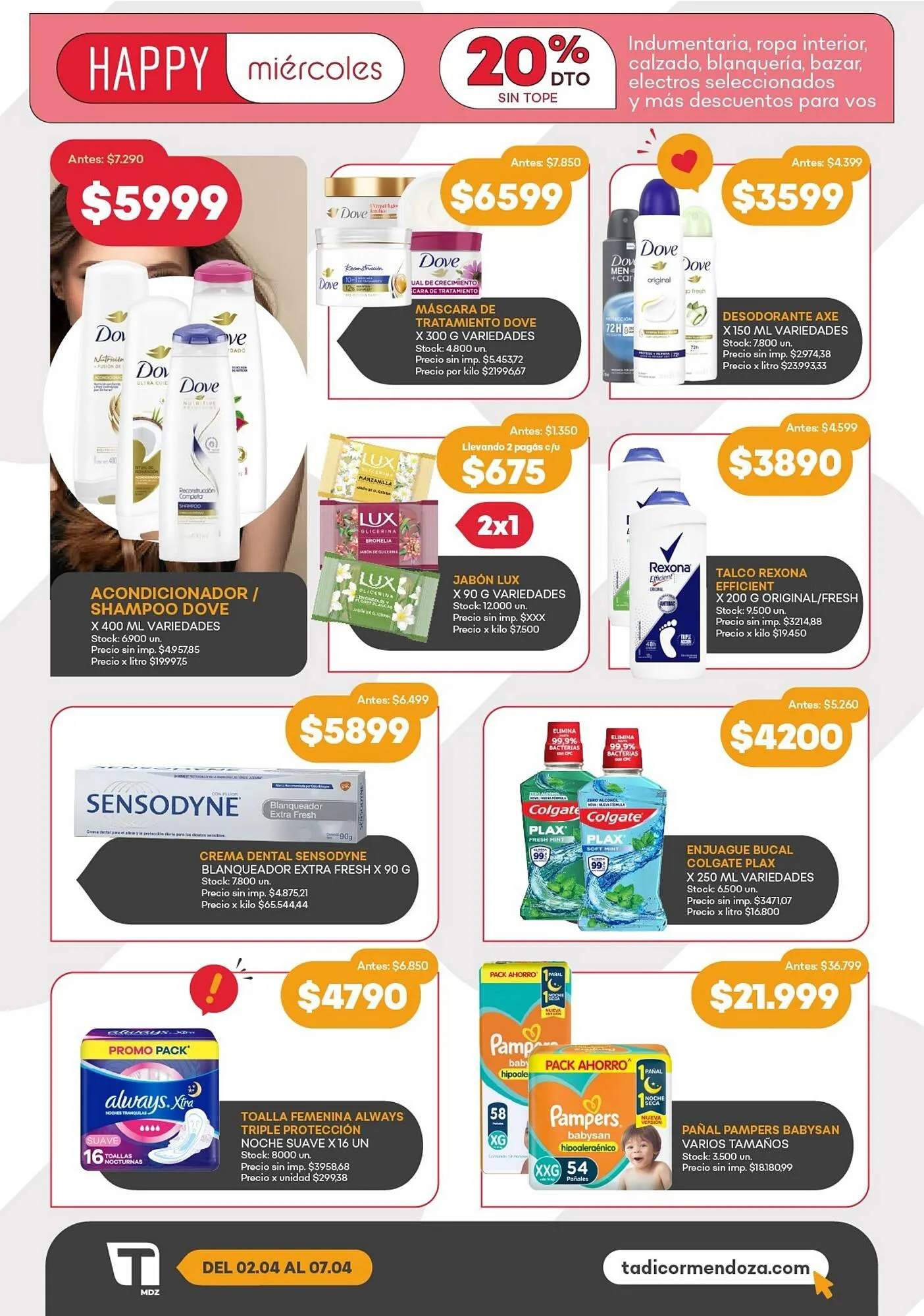 Ofertas de Catálogo Supermercados Tadicor 1 de abril al 7 de abril 2026 - Página 7 del catálogo