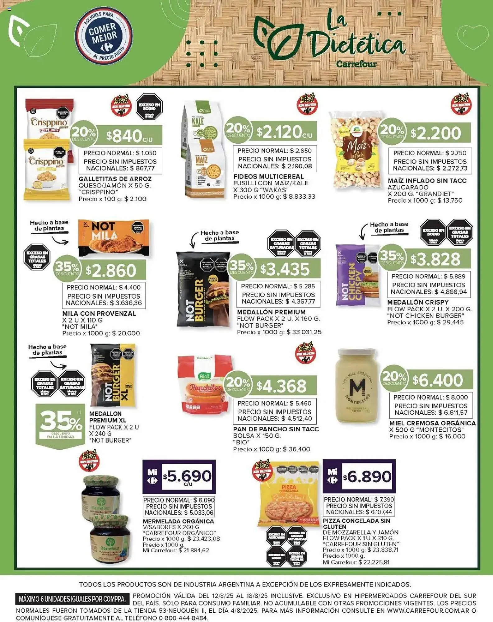 Ofertas de Catálogo Carrefour 12 de agosto al 19 de agosto 2025 - Página 16 del catálogo