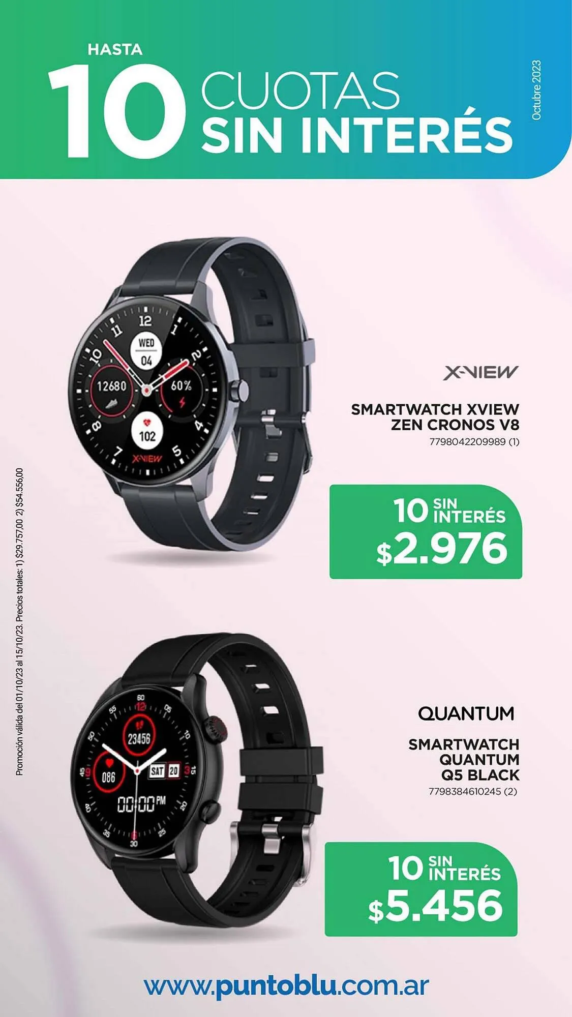 Ofertas de Catálogo Punto Blu 2 de octubre al 15 de octubre 2023 - Página 27 del catálogo