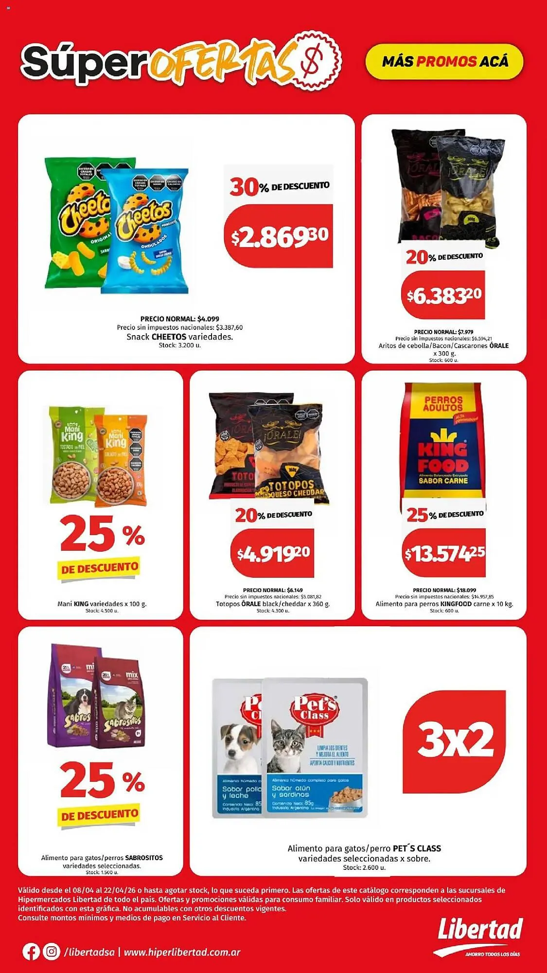 Ofertas de Catálogo Hipermercado Libertad 8 de abril al 22 de abril 2026 - Página 3 del catálogo