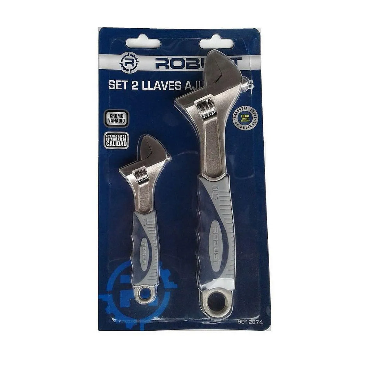 Set de 2 Llaves Ajustables Robust