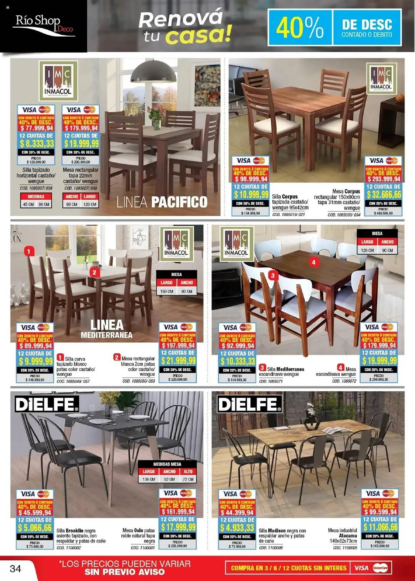 Ofertas de Catálogo Rio Shop Deco 20 de marzo al 30 de abril 2025 - Página 34 del catálogo