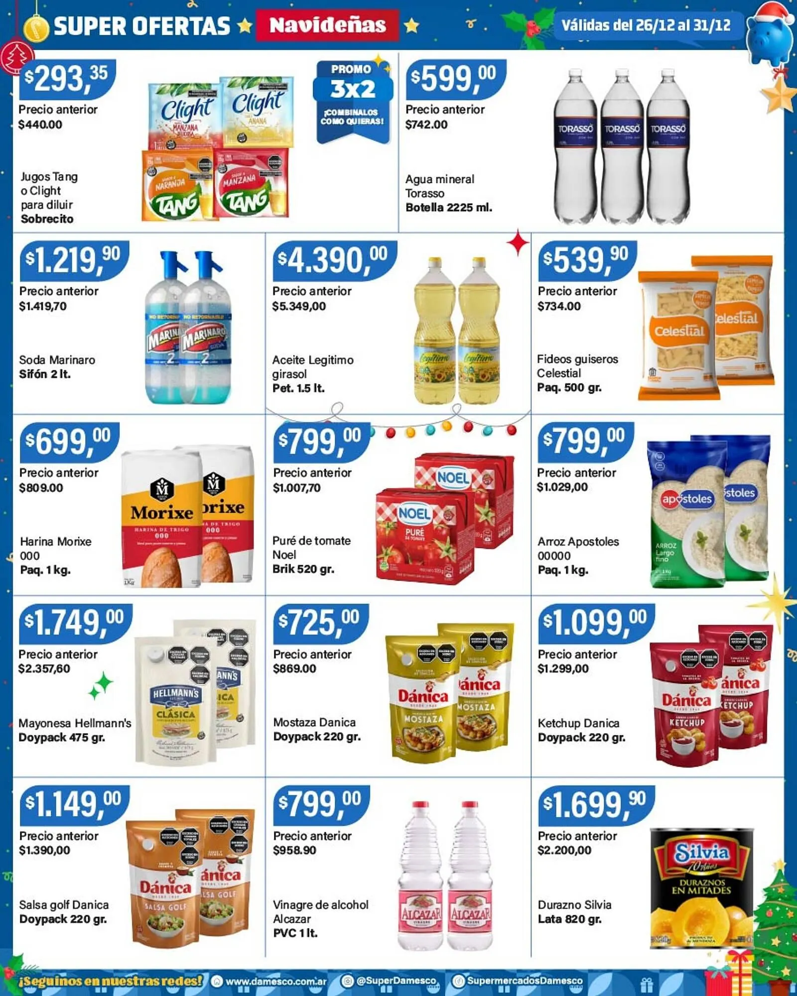 Ofertas de Catálogo Supermercados Damesco 26 de diciembre al 31 de diciembre 2025 - Página 3 del catálogo