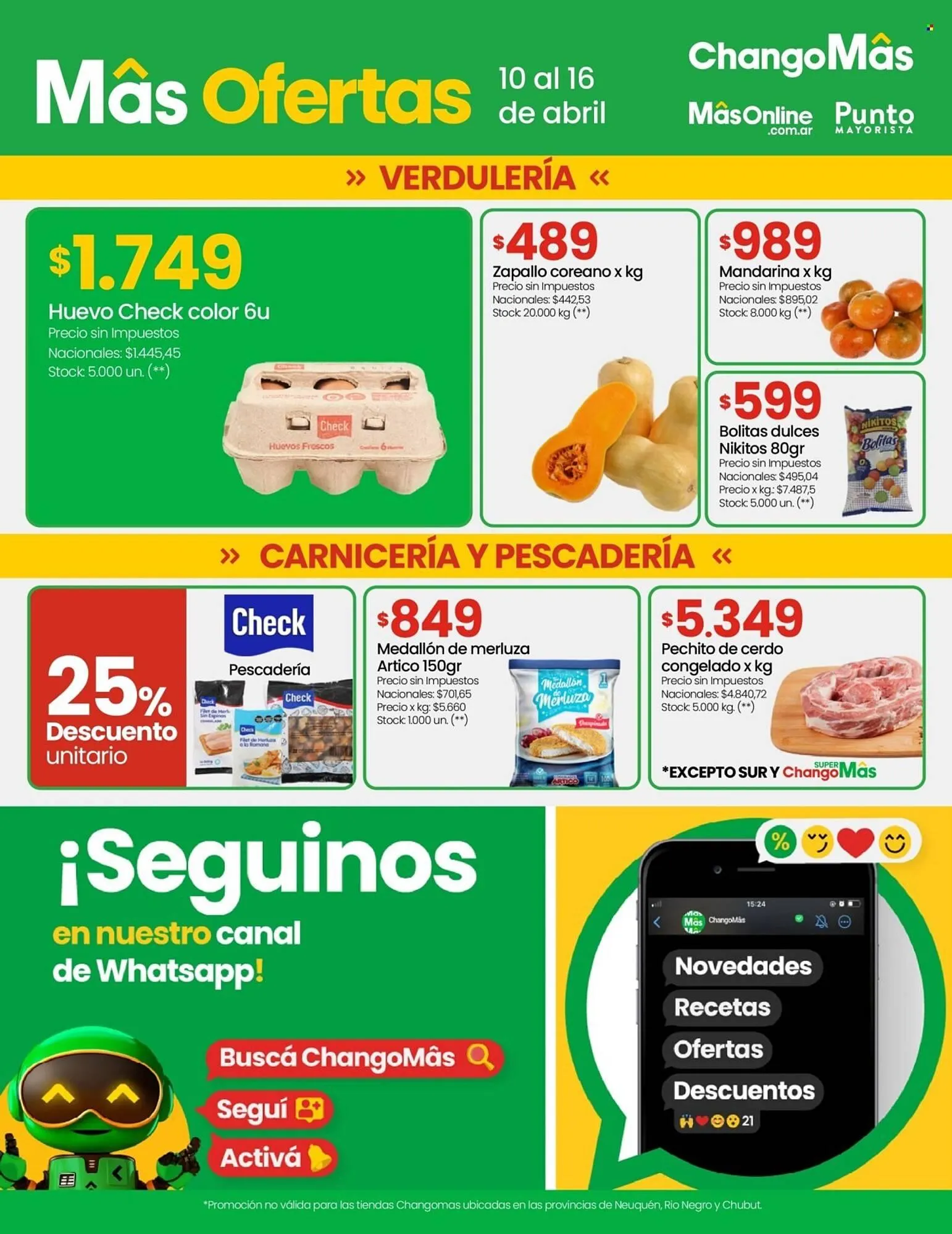 Ofertas de Catálogo Changomas 10 de abril al 16 de abril 2025 - Página 10 del catálogo
