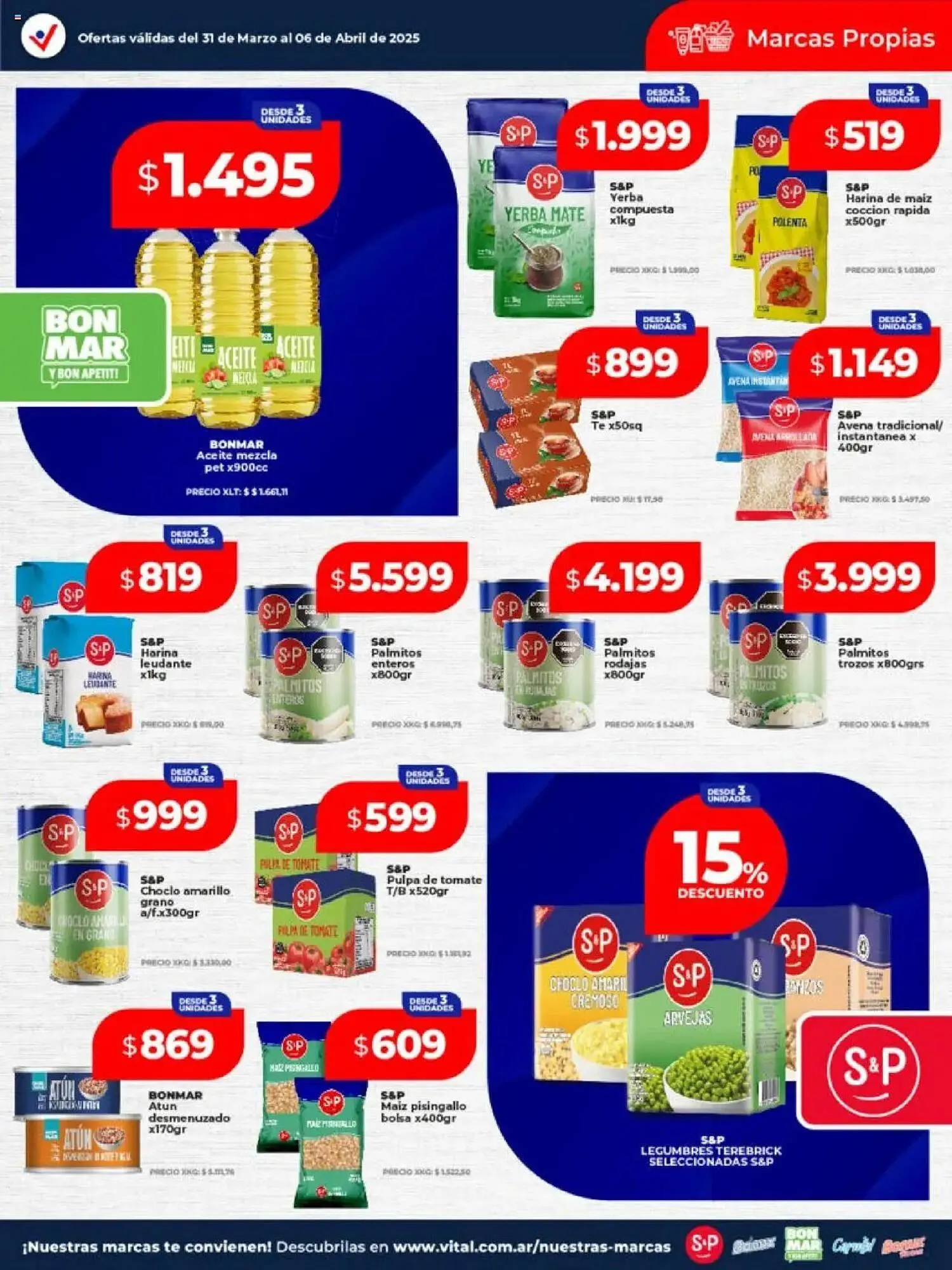 Ofertas de Catálogo Supermayorista Vital 31 de marzo al 6 de abril 2025 - Página 24 del catálogo