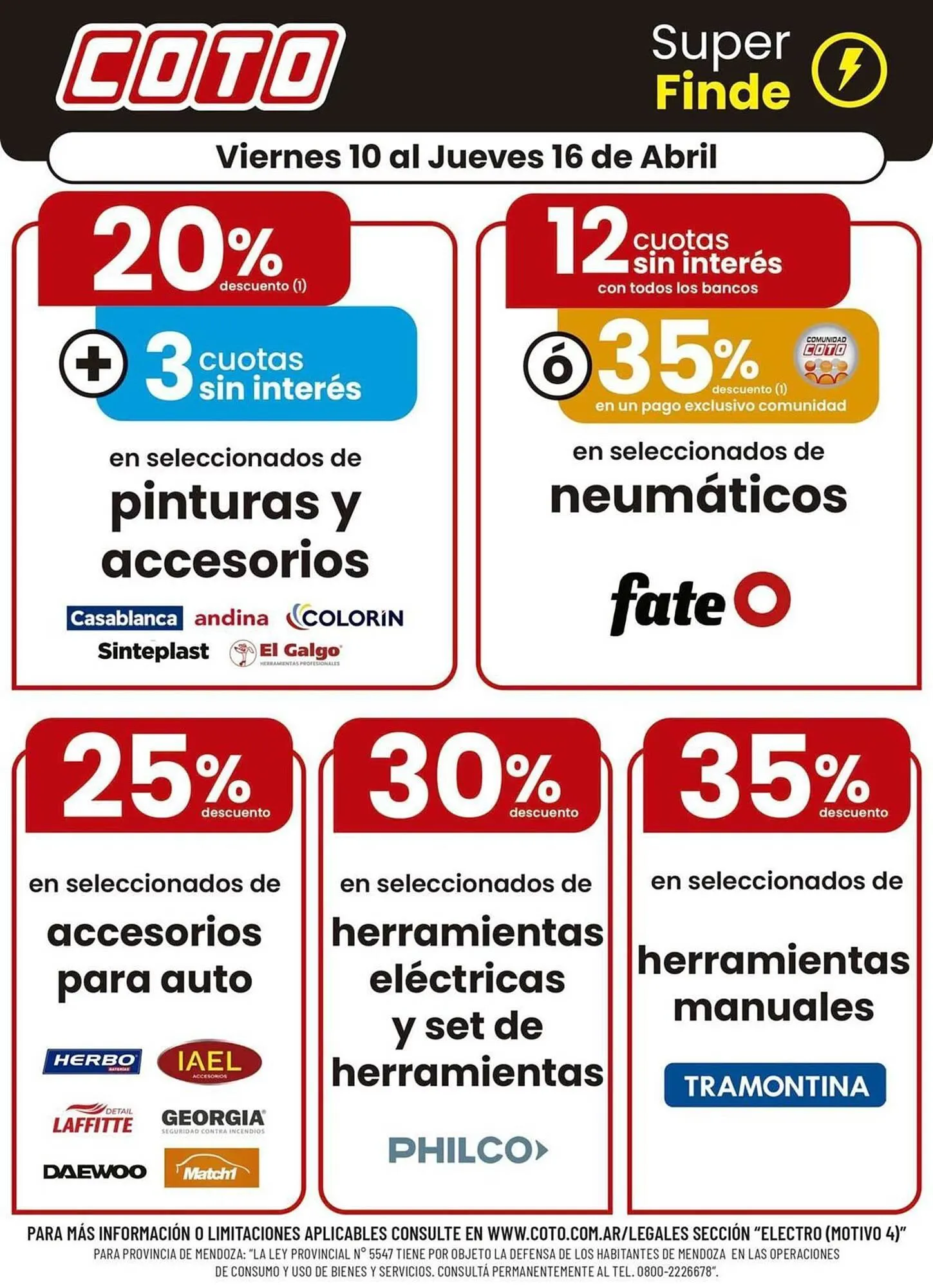 Ofertas de Catálogo Coto 10 de abril al 16 de abril 2026 - Página 4 del catálogo