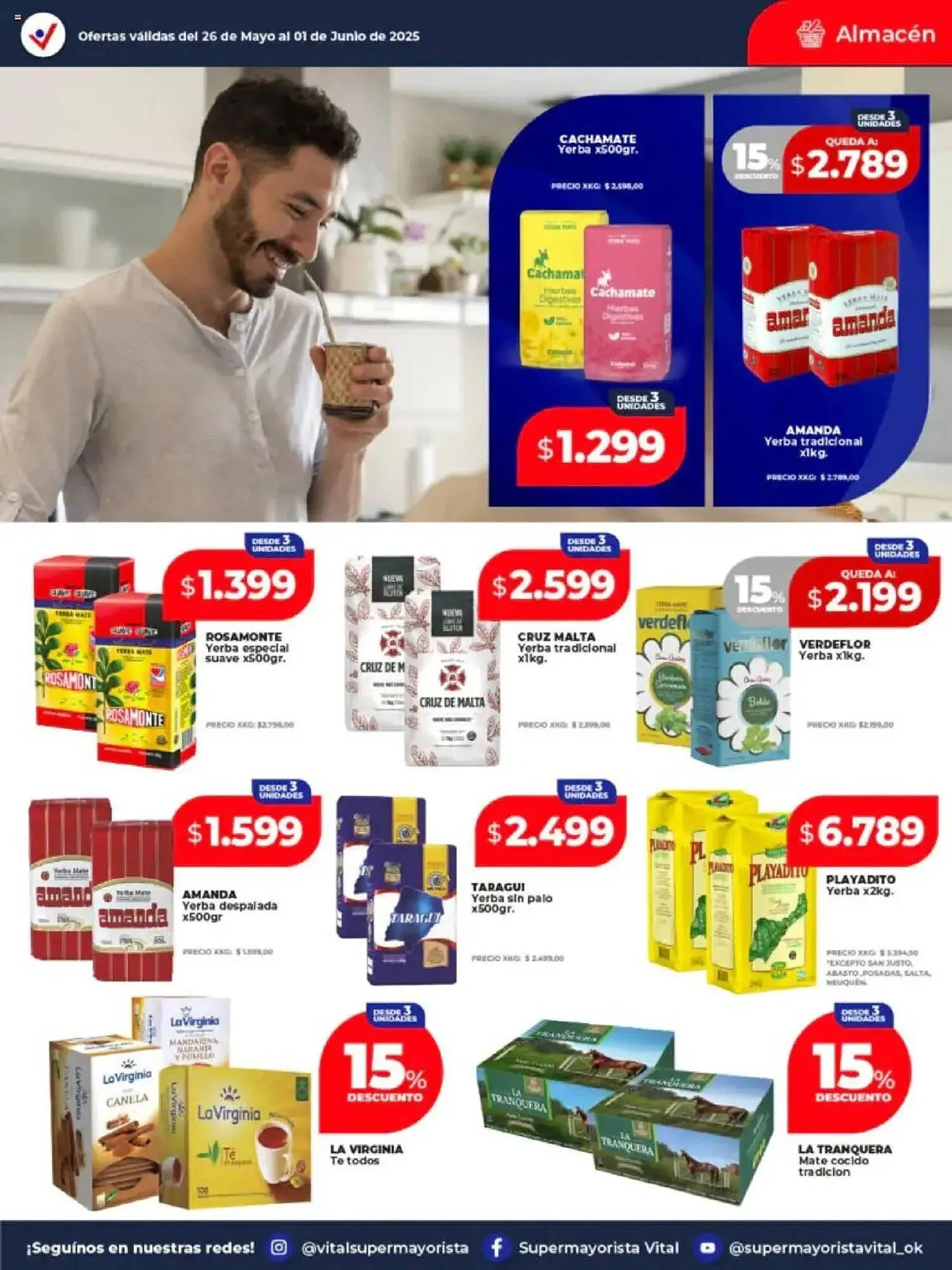 Ofertas de Catálogo Supermayorista Vital 26 de mayo al 2 de junio 2025 - Página 82 del catálogo