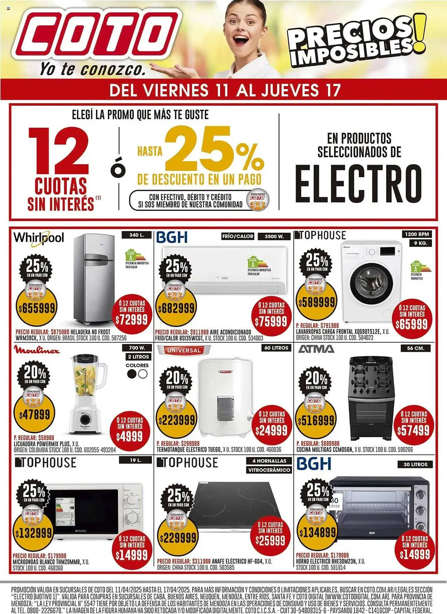 Ofertas de Catálogo Coto 11 de abril al 17 de abril 2025 - Página 3 del catálogo