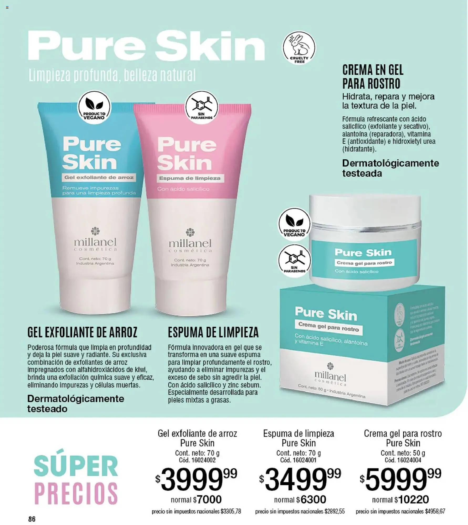 Ofertas de Catálogo Millanel Cosmética 30 de marzo al 27 de abril 2026 - Página 86 del catálogo