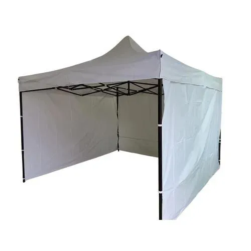 Gazebo 3x3 blanco con kit paredes y bolso Hessen Home