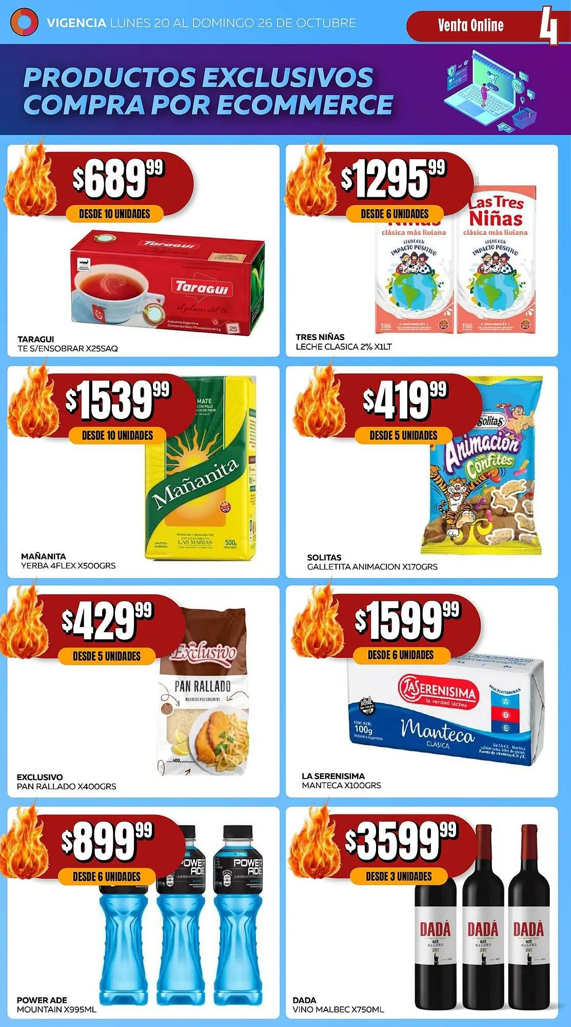 Ofertas de Catálogo Maxi Ofertas 20 de octubre al 26 de octubre 2025 - Página 4 del catálogo