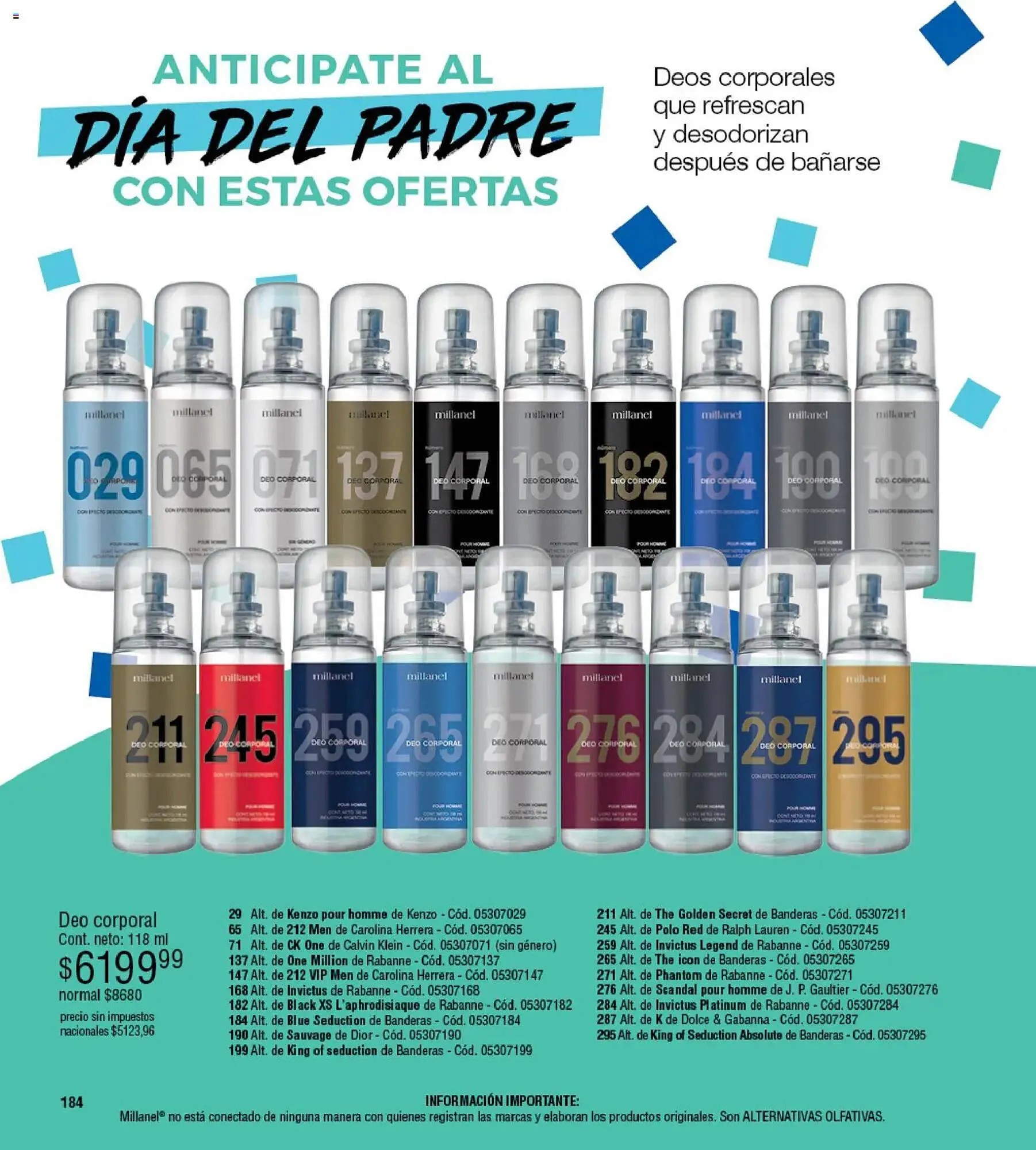 Ofertas de Catálogo Millanel Cosmética 27 de abril al 25 de mayo 2026 - Página 184 del catálogo