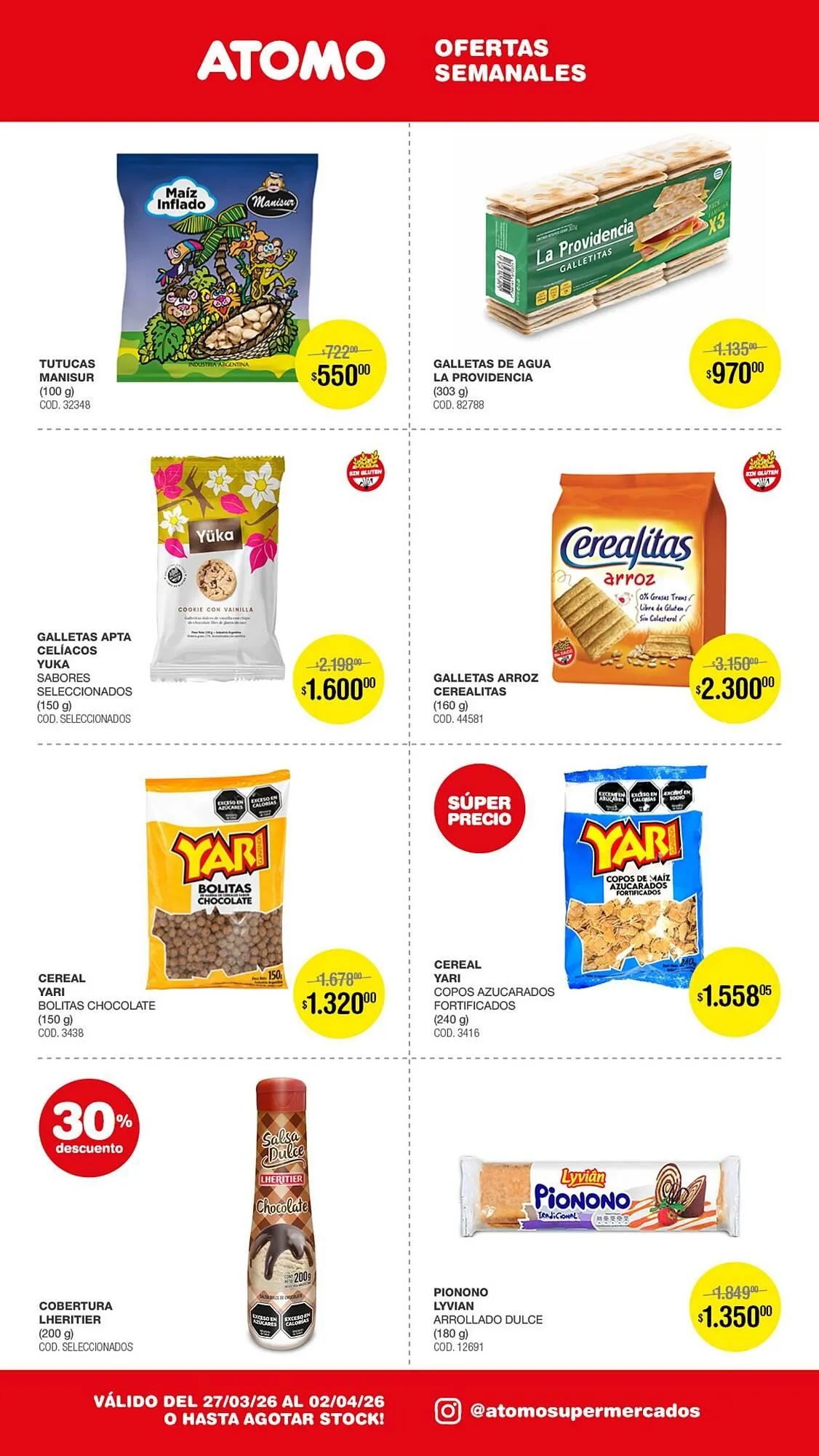 Ofertas de Catálogo Atomo Conviene 27 de marzo al 2 de abril 2026 - Página 6 del catálogo