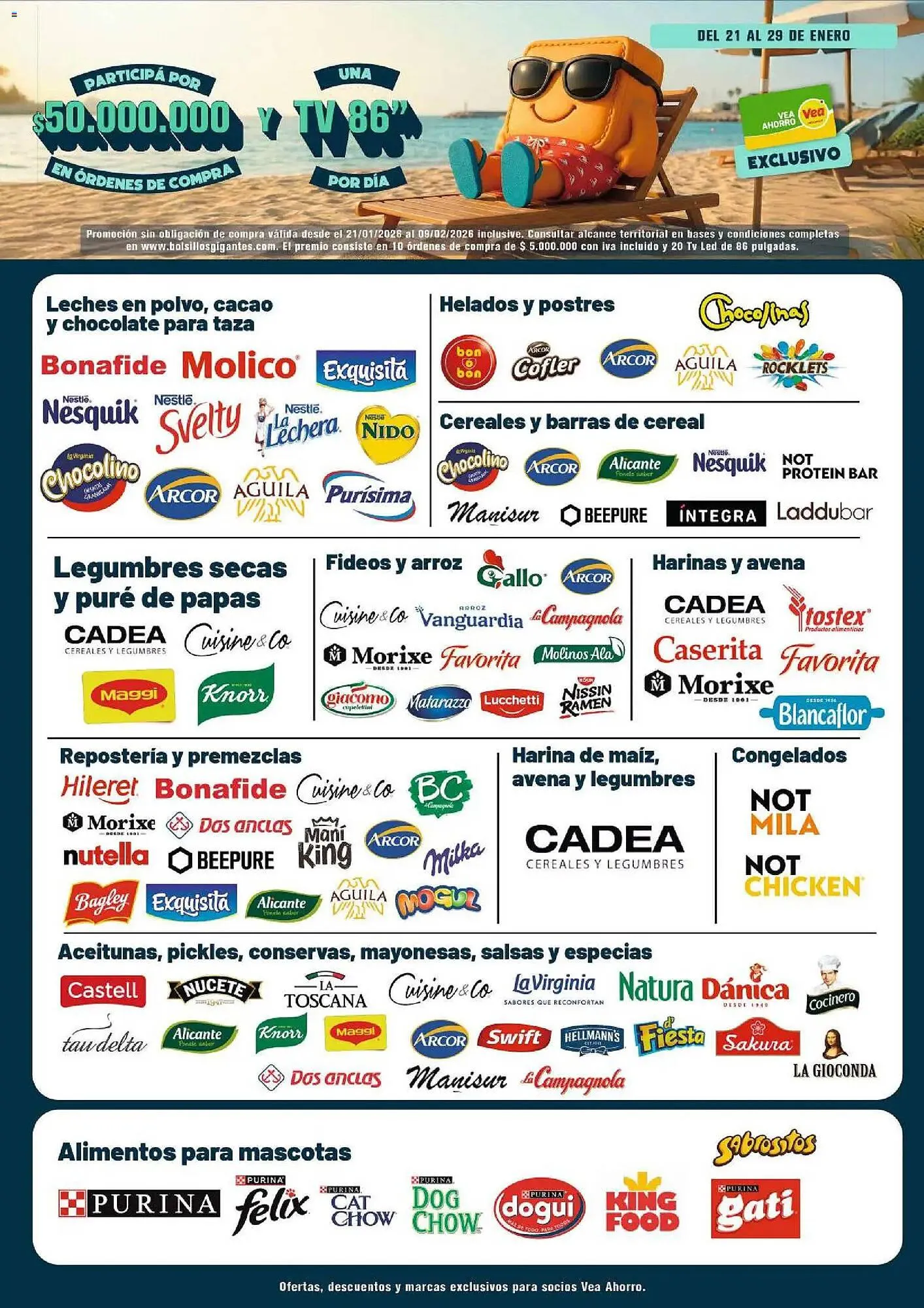 Ofertas de Catálogo Supermercados Vea 21 de enero al 29 de enero 2026 - Página 8 del catálogo