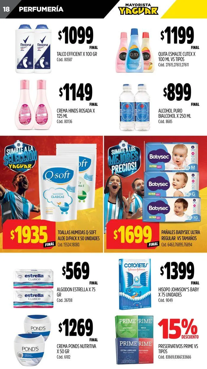 Ofertas de Ofertas Supermercados Yaguar Trelew 24 de junio al 30 de junio 2024 - Página 18 del catálogo