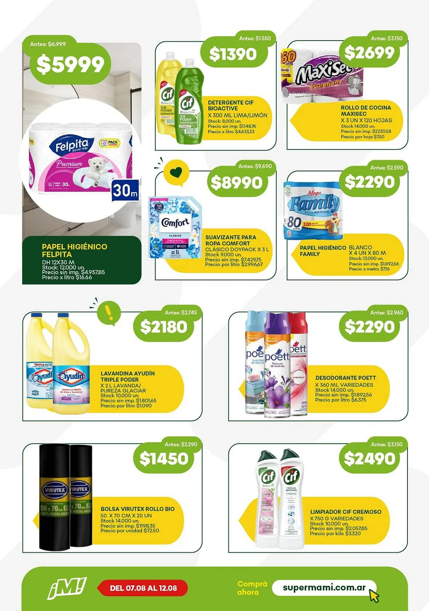 Ofertas de Catálogo Super MAMI 6 de agosto al 14 de agosto 2025 - Página 8 del catálogo