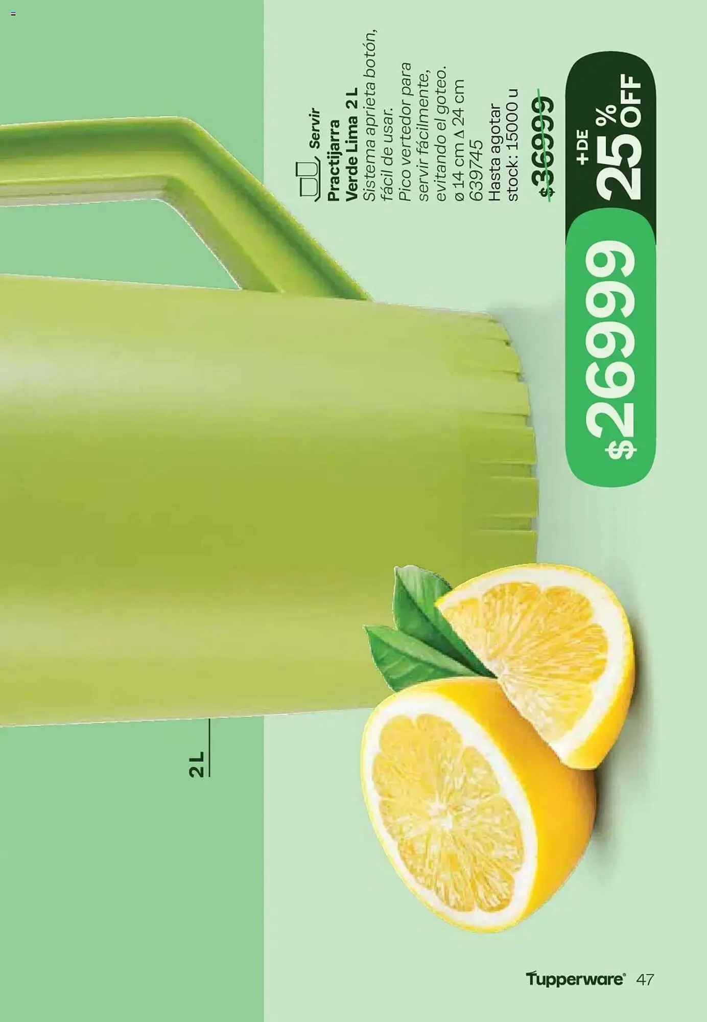 Ofertas de Catálogo Tupperware 29 de noviembre al 2 de diciembre 2024 - Página 47 del catálogo