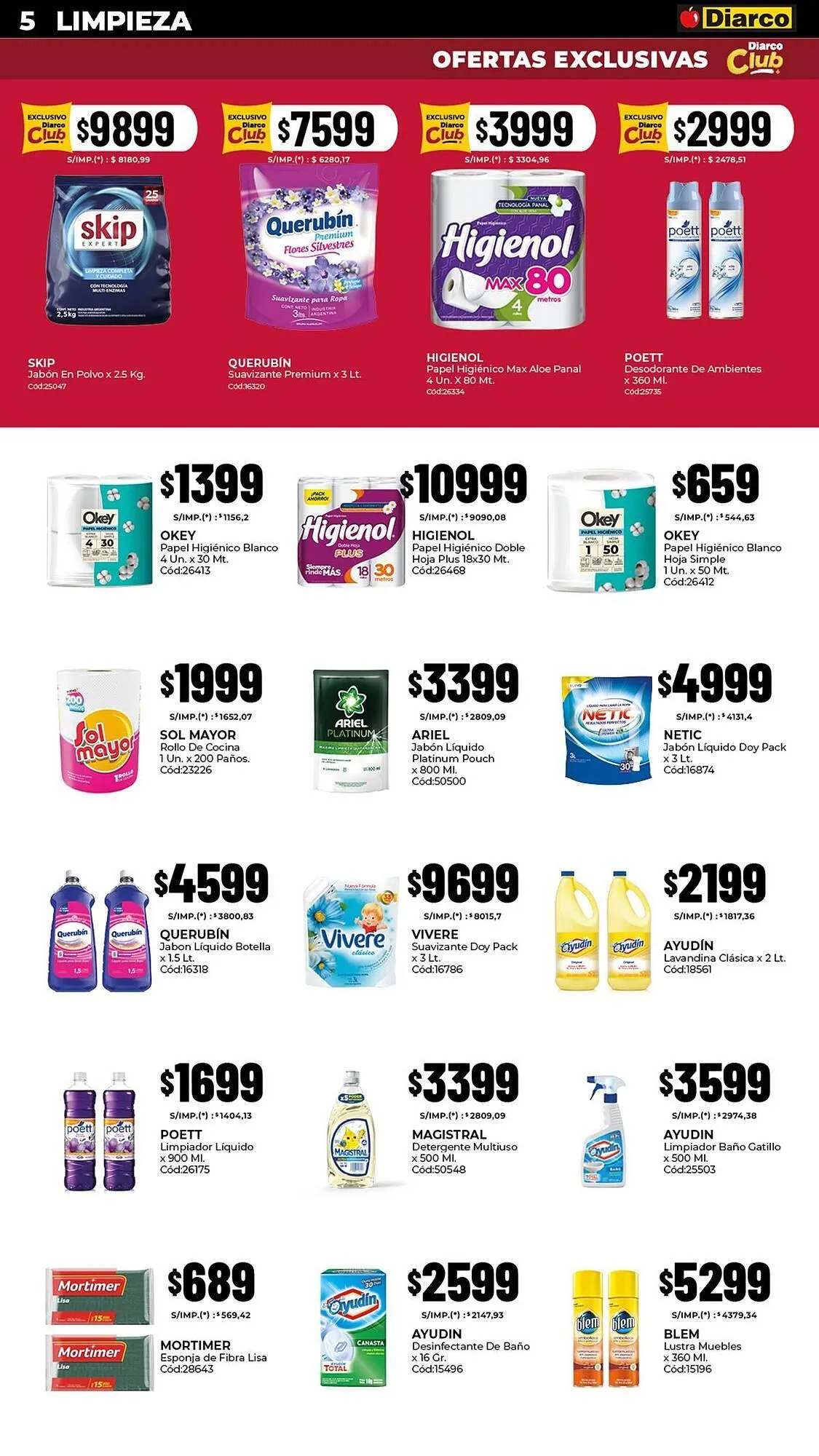Ofertas de Catálogo Diarco 4 de mayo al 8 de mayo 2026 - Página 5 del catálogo