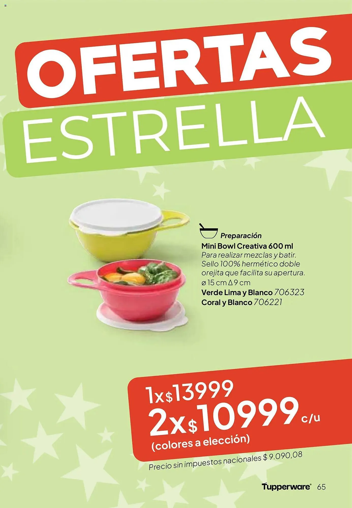 Ofertas de Folleto Tupperware 9 de marzo al 31 de marzo 2026 - Página 66 del catálogo