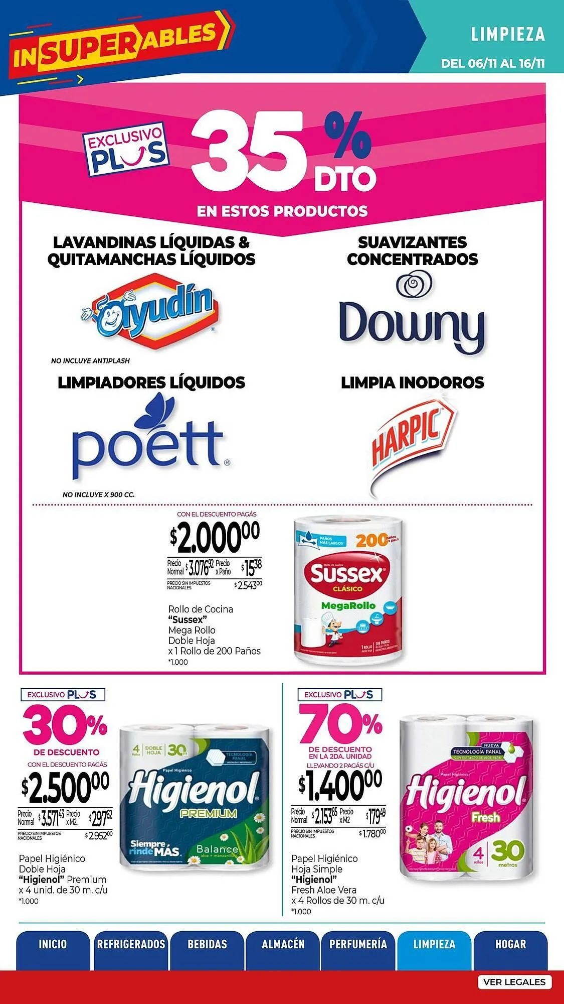 Ofertas de Catálogo La Anonima 6 de noviembre al 16 de noviembre 2025 - Página 34 del catálogo