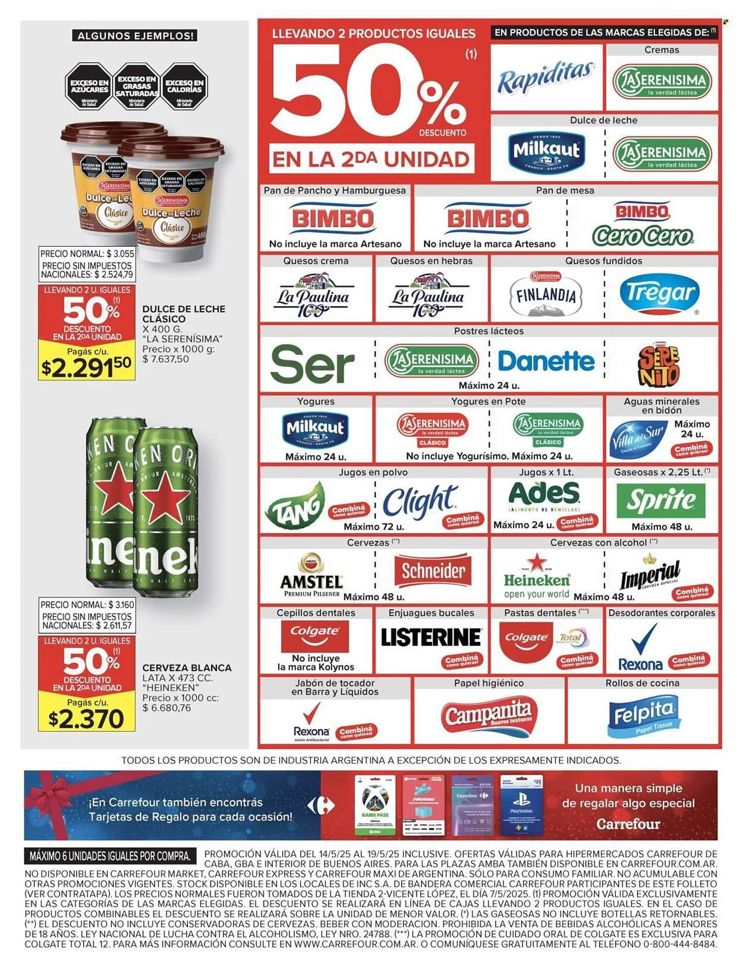 Ofertas de Catálogo Carrefour 14 de mayo al 19 de mayo 2025 - Página 6 del catálogo