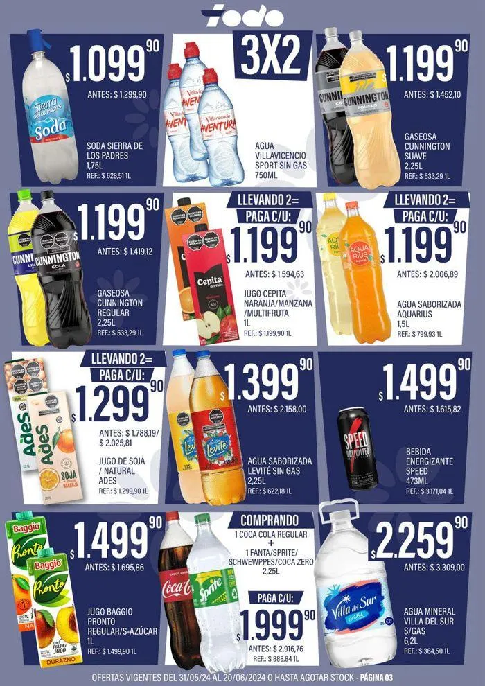 Ofertas de Catálogo Supermercados Todo 31 de mayo al 20 de junio 2024 - Página 3 del catálogo