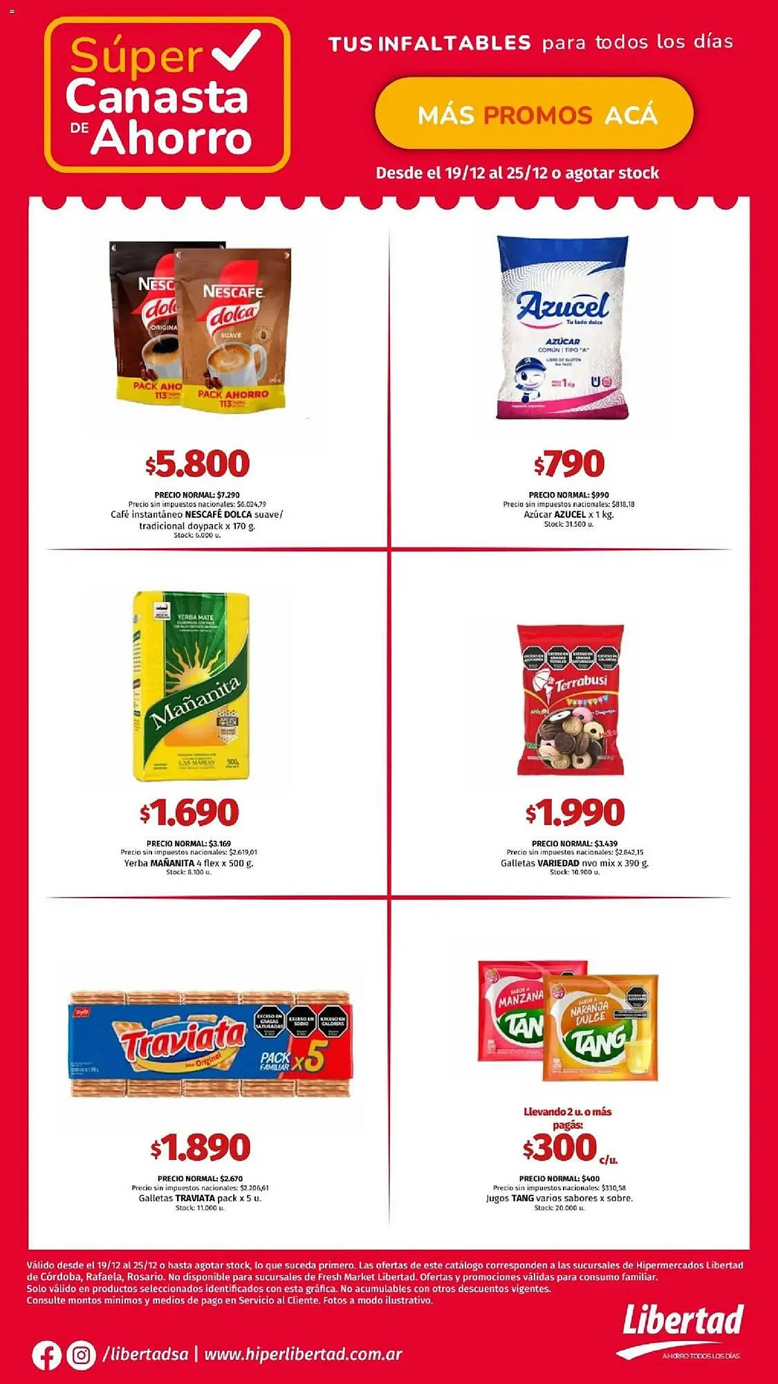 Ofertas de Catálogo Hipermercado Libertad 19 de diciembre al 25 de diciembre 2025 - Página 5 del catálogo