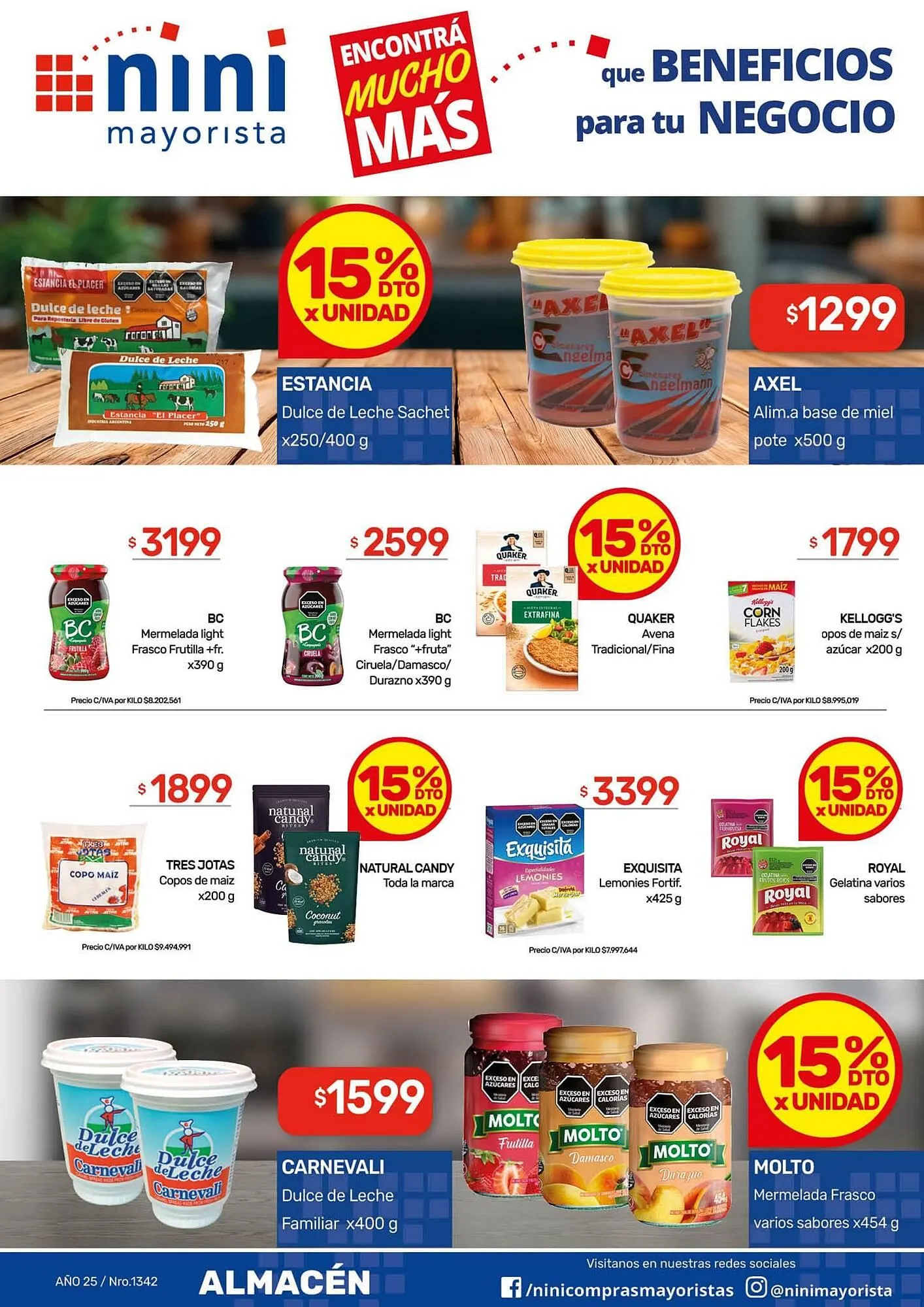 Ofertas de Catálogo Nini Mayorista 12 de enero al 18 de enero 2026 - Página 25 del catálogo