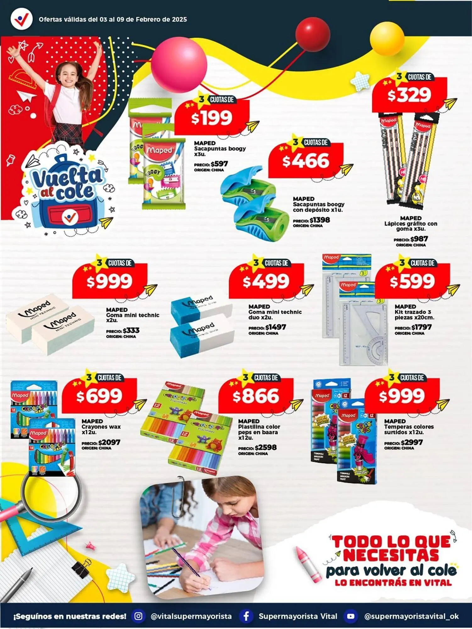 Ofertas de Catálogo Supermayorista Vital 3 de febrero al 9 de febrero 2025 - Página 5 del catálogo