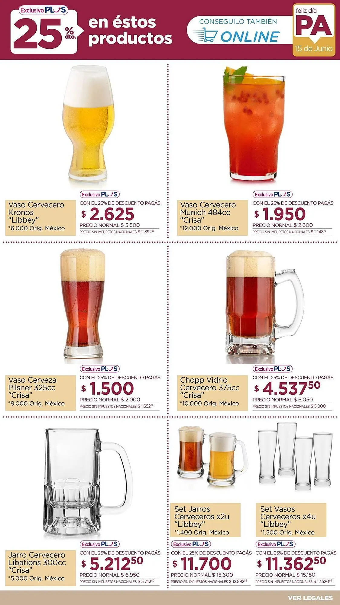 Ofertas de Catálogo La Anonima 29 de mayo al 15 de junio 2025 - Página 28 del catálogo