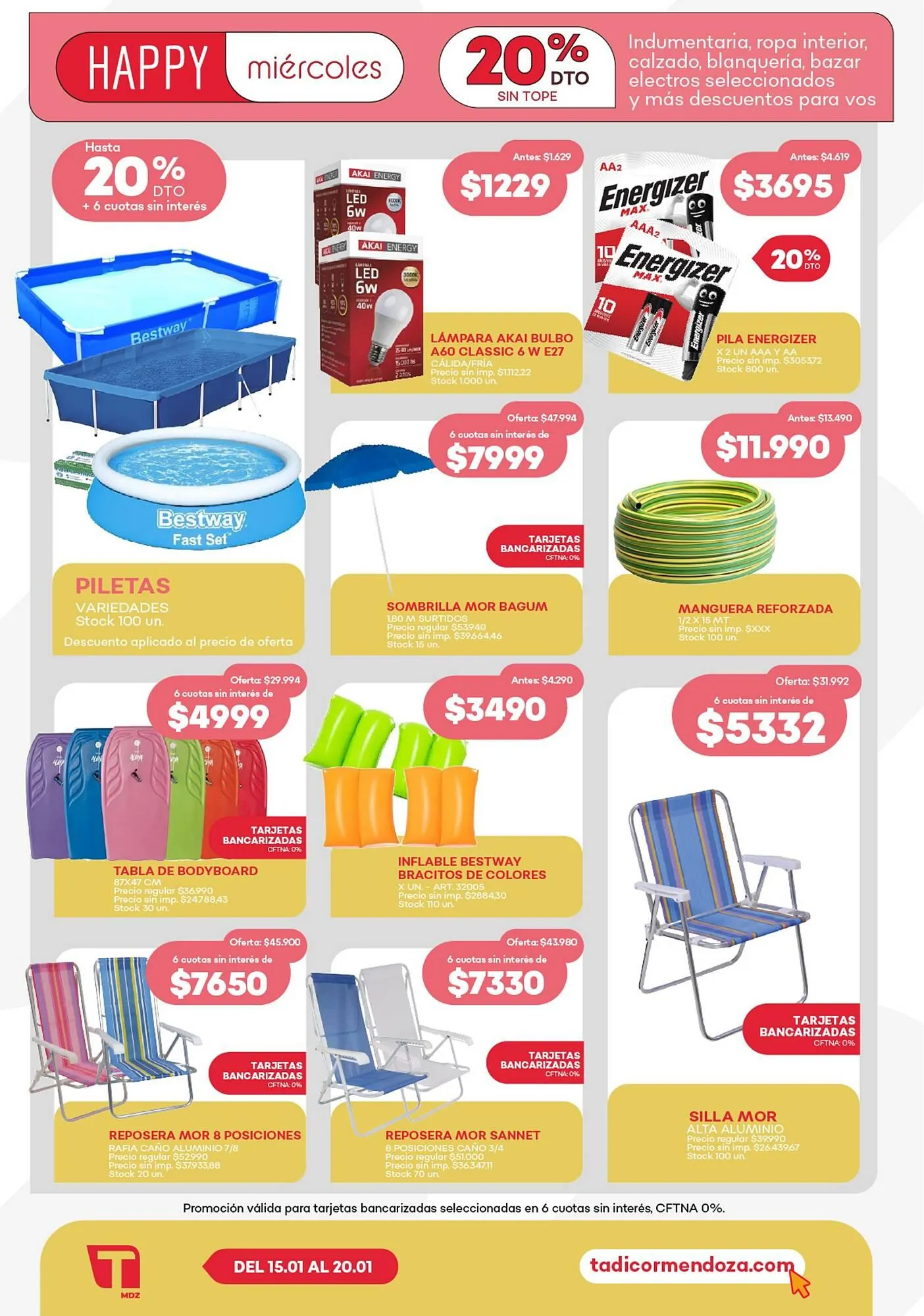 Ofertas de Catálogo Supermercados Tadicor 15 de enero al 20 de enero 2026 - Página 8 del catálogo