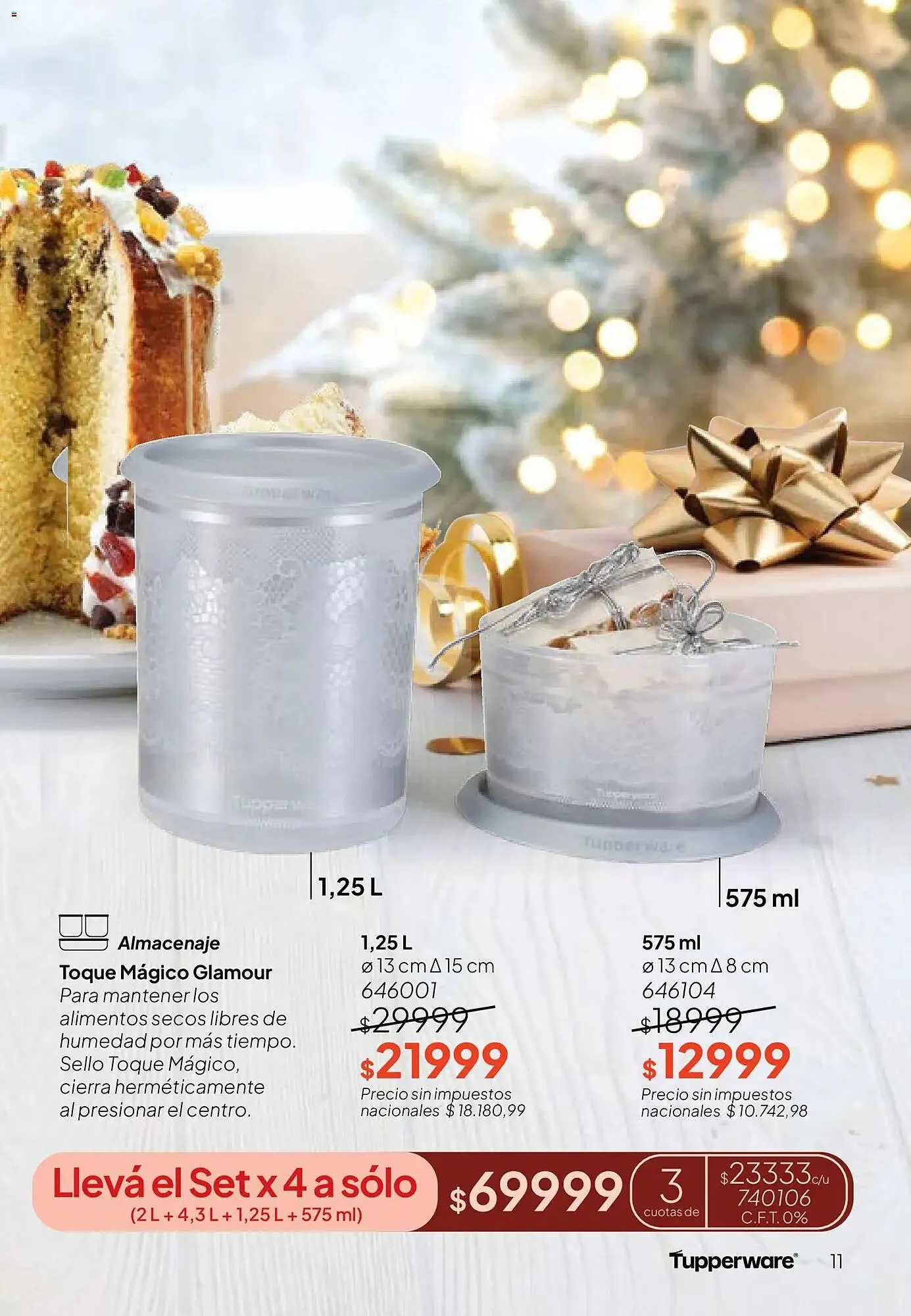 Ofertas de Folleto Tupperware 24 de noviembre al 31 de diciembre 2025 - Página 12 del catálogo