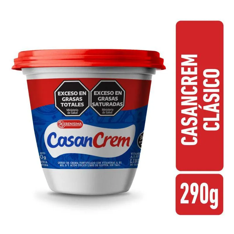 Queso crema clásico Casancrem 290gr